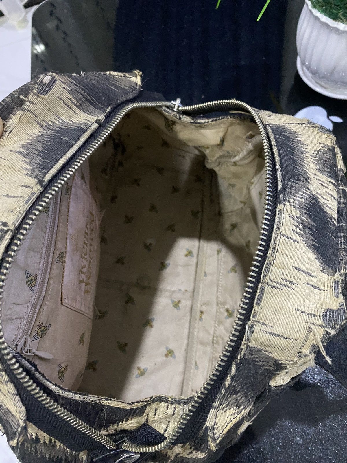 Vintage × Vivienne Westwood Vivienne Westwood Leopard Handbag Size ONE SIZE - 14 Thumbnail