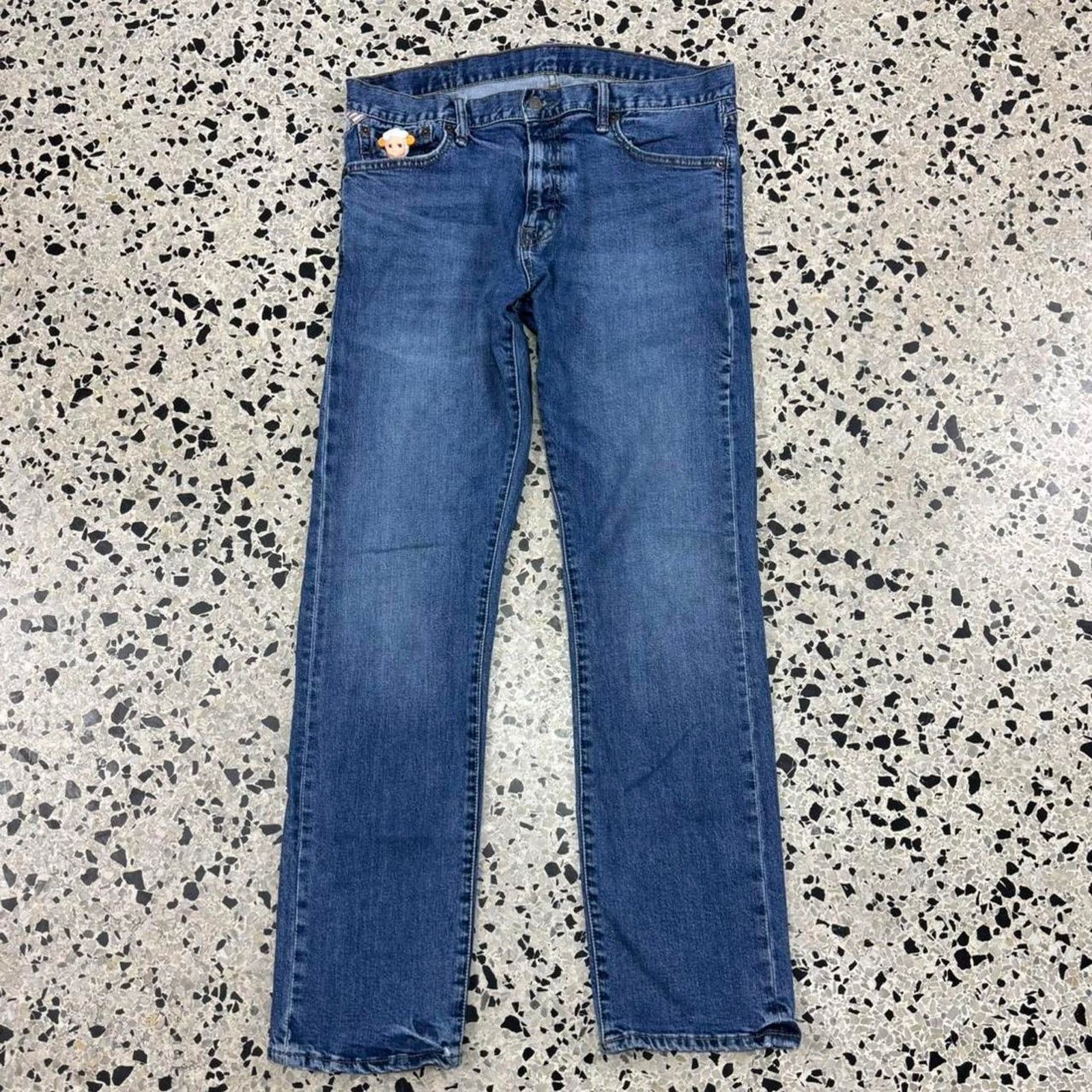 Denim & Supply Ralph Lauren × Ralph Lauren VINTAGE Y2K RALPH LAUREN DENIM & SUPPLY FLAG DENIM JEANS: Size US 33 - 6 Thumbnail