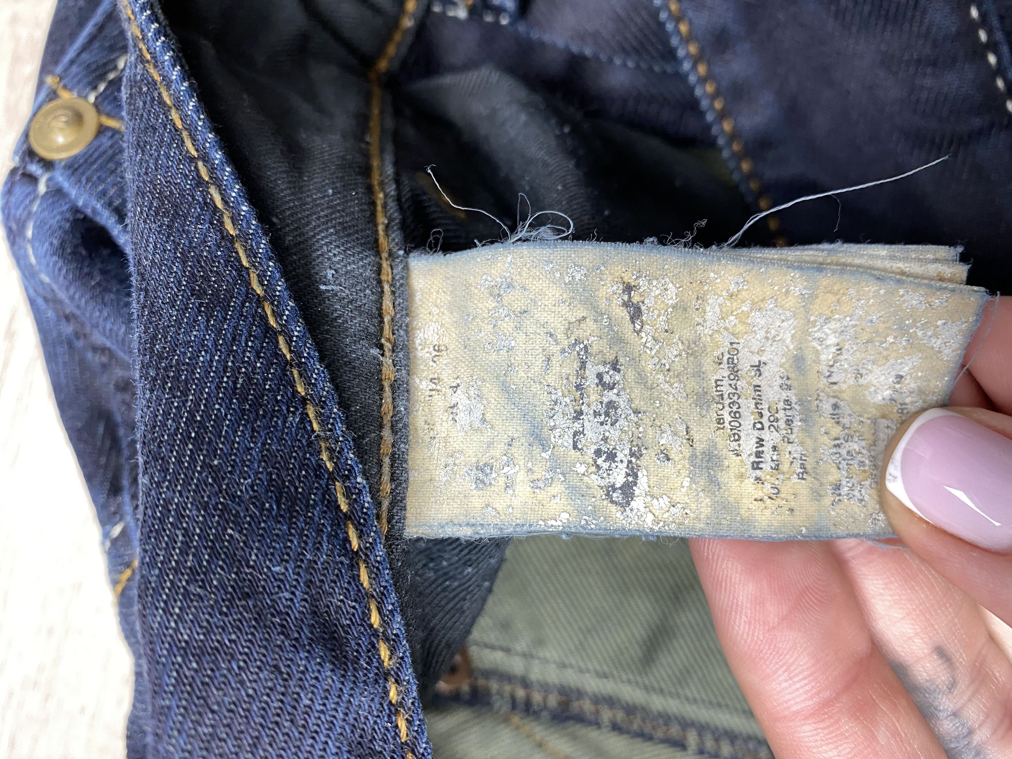G-Star G Star Raw Vintage Denim Pants Jeans Double Knee Gstar Size US 30 / EU 46 - 5 Thumbnail