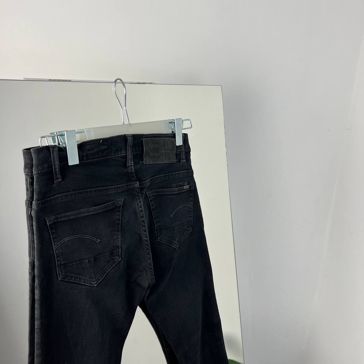 G-Star Black Denim Raw G Star Skinny Y2k Style Jeans Slim Size US 30 / EU 46 - 3 Thumbnail