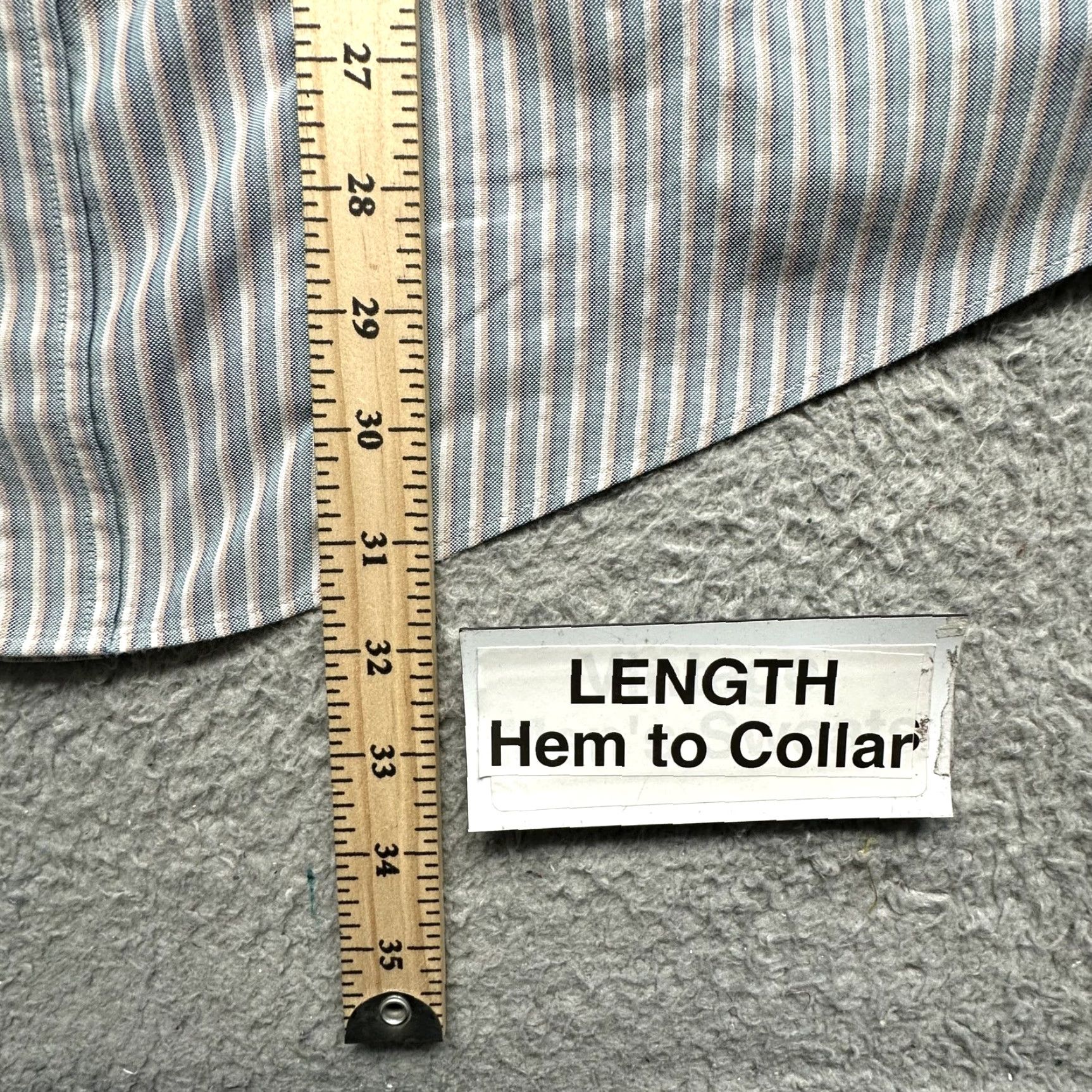 Brooks Brothers VINTAGE Brooks Brothers 1818 Regent Button Down Shirt Long Sleeve Men XL Green Striped Size US XL / EU 56 / 4 - 6 Thumbnail