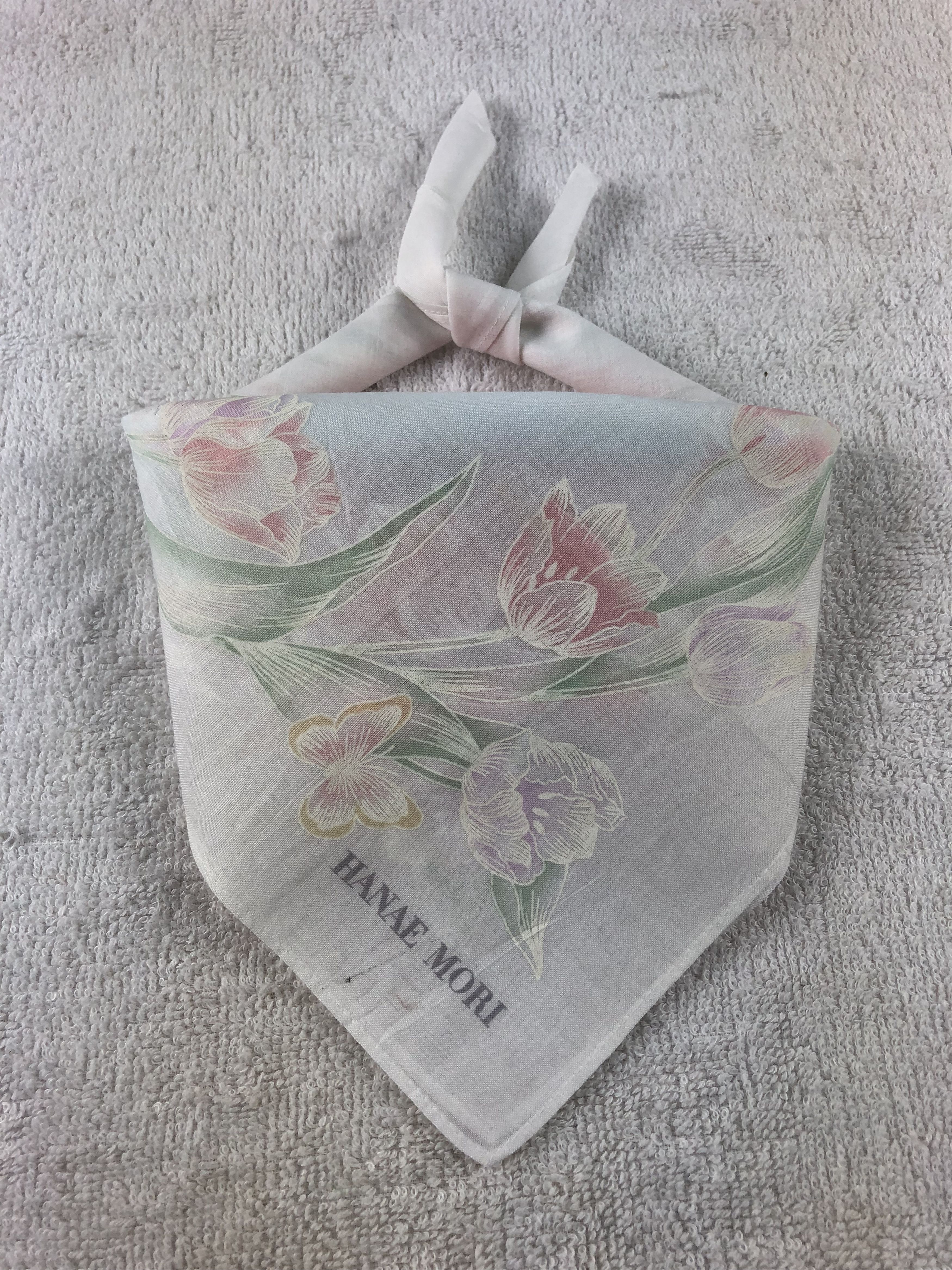 Hanae Mori × Japanese Brand × Vintage Hanae Mori Handkerchief / Bandana / Neckerchief Size ONE SIZE - 1 Thumbnail