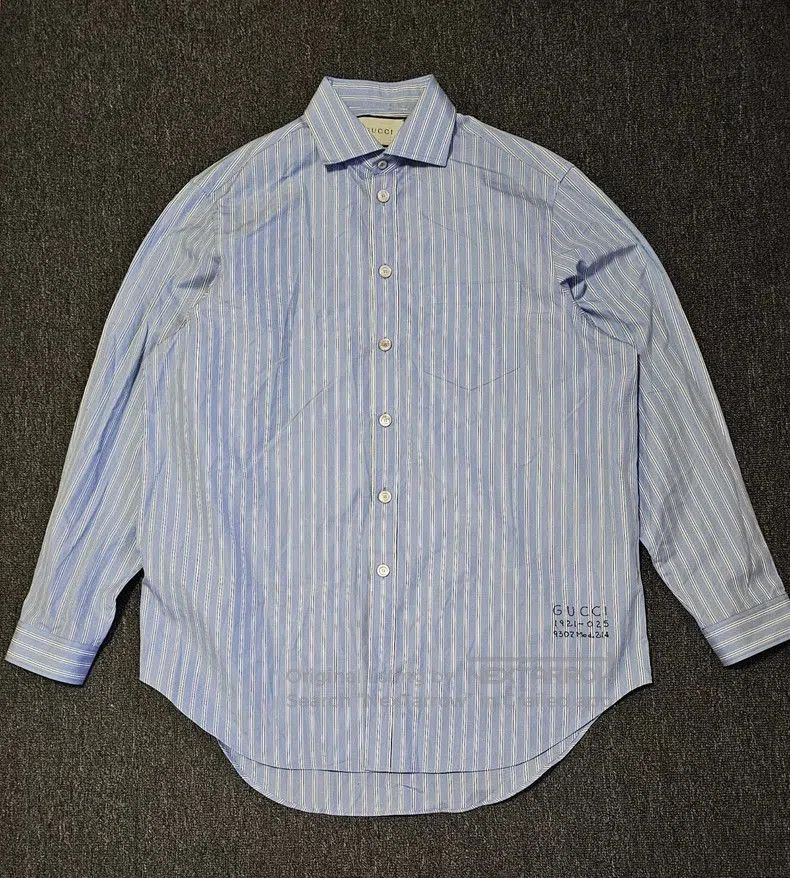 Gucci Gucci Striped Long Sleeve Shirt. Size US M / EU 48-50 / 2 - 1 Thumbnail