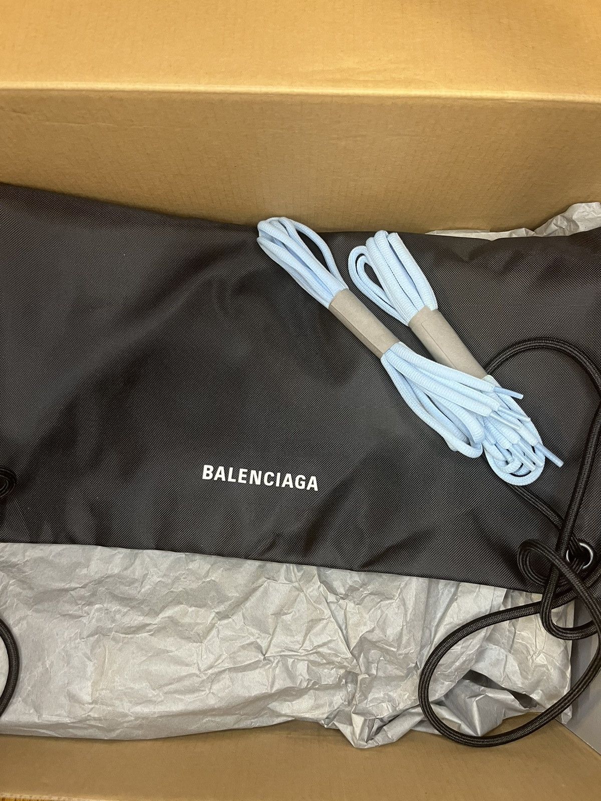 Balenciaga Balenciaga Track Sneaker (Metallic Light Blue) Size US 12 / EU 45 - 10 Thumbnail