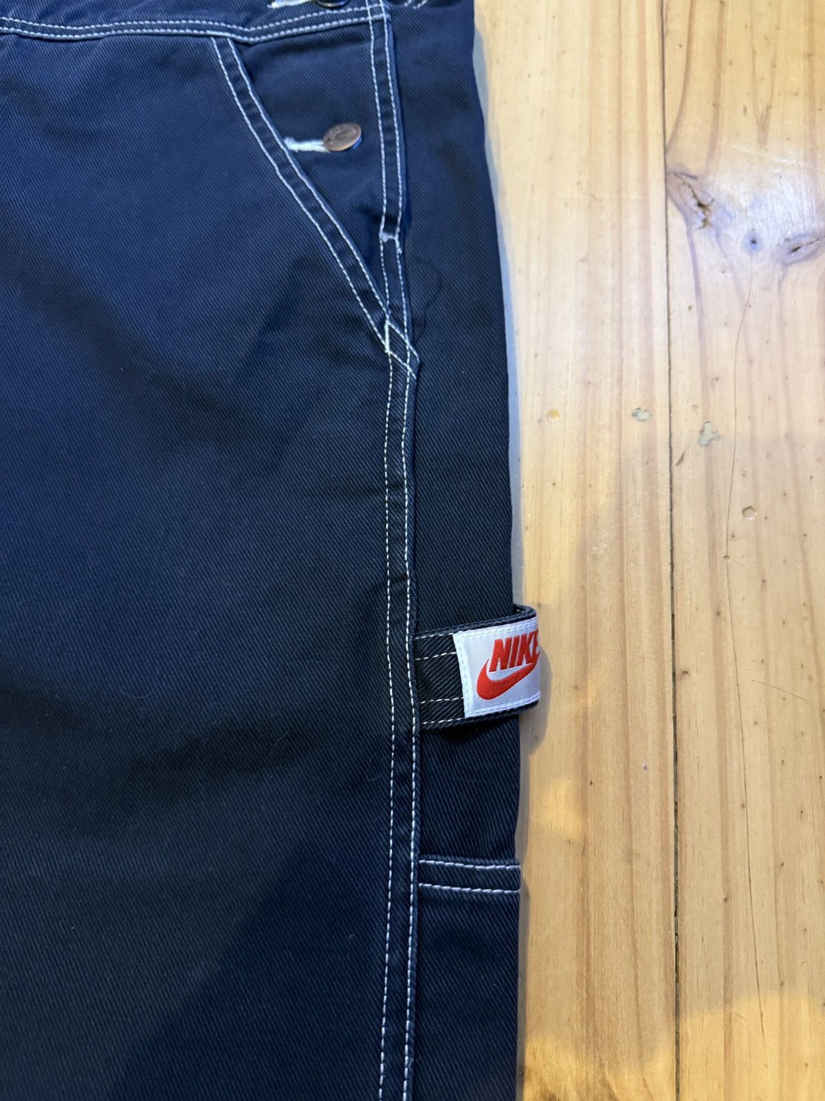 Nike × Supreme Supreme X Nike Overalls Navy Size US 30 / EU 46 - 6 Thumbnail
