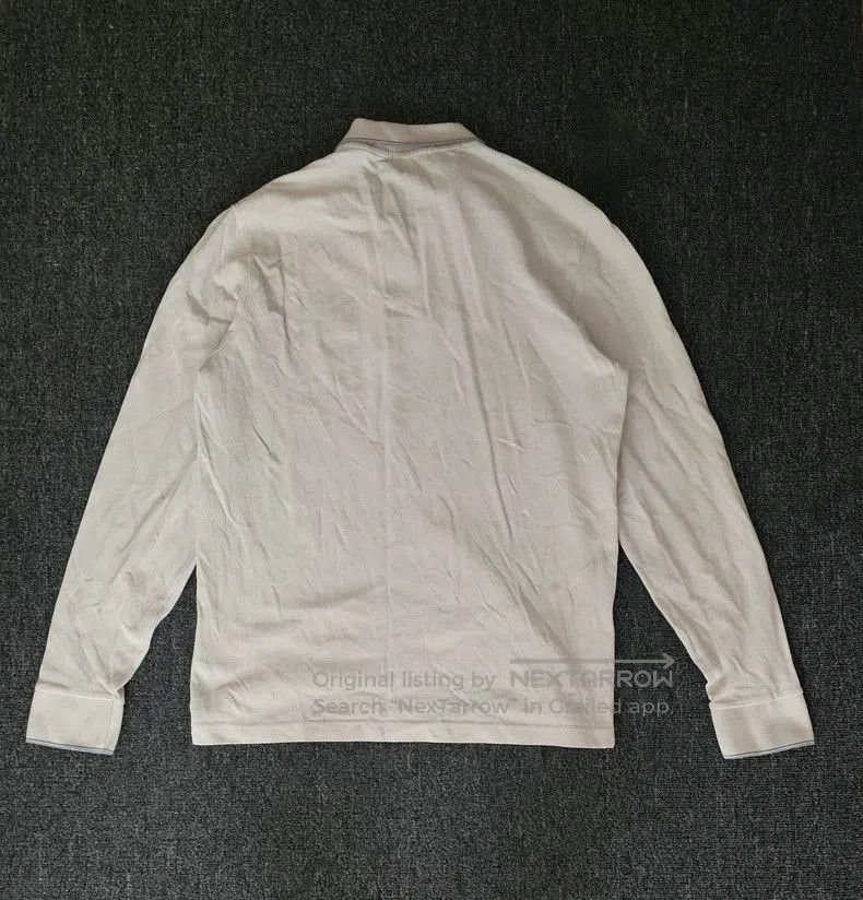 Moncler Moncler Men's Beige Long Sleeve Polo. Size US L / EU 52-54 / 3 - 5 Thumbnail