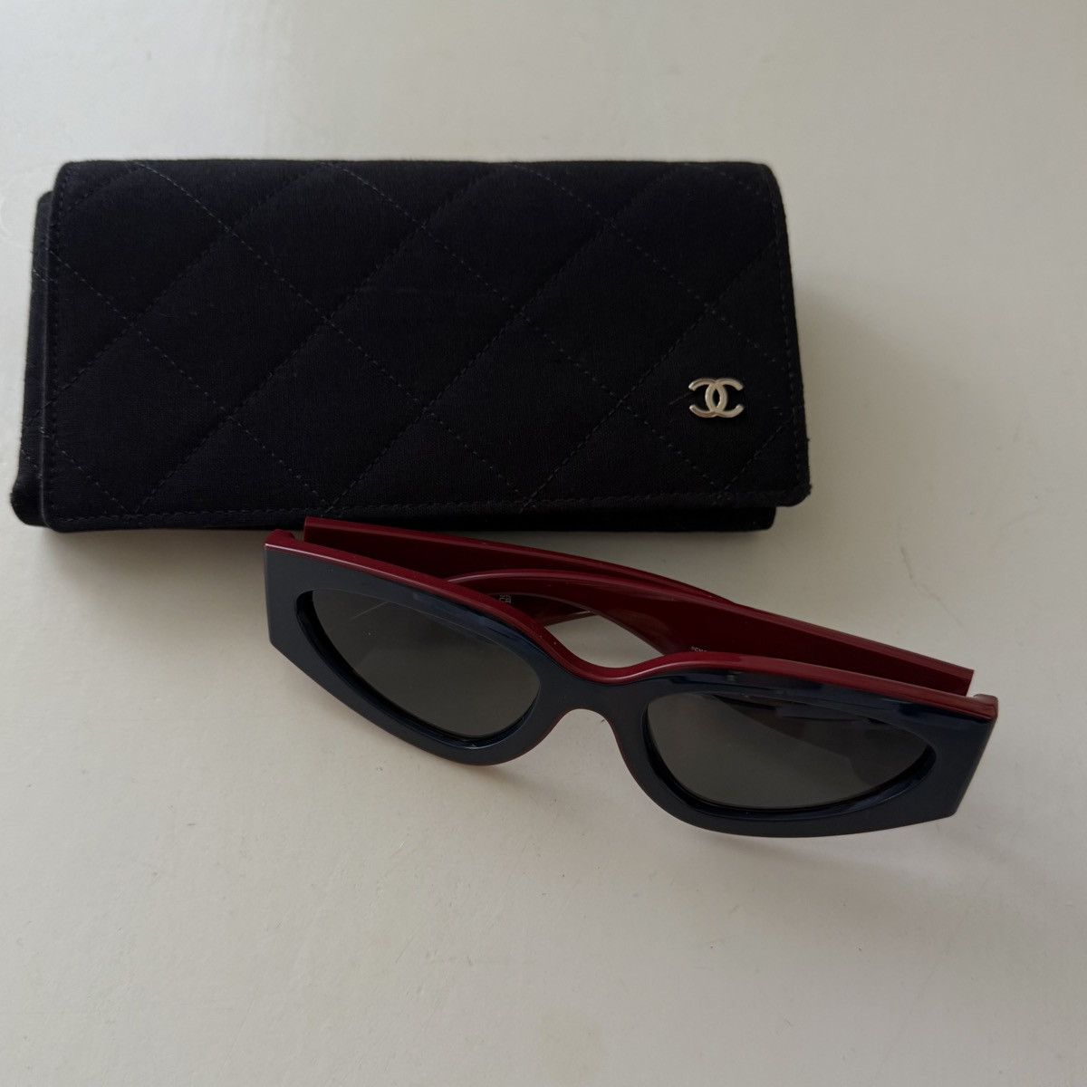Chanel CHANEL Cat Eye Sunglasses 0 Ch6056 1773 B1 Size ONE SIZE - 2 Thumbnail