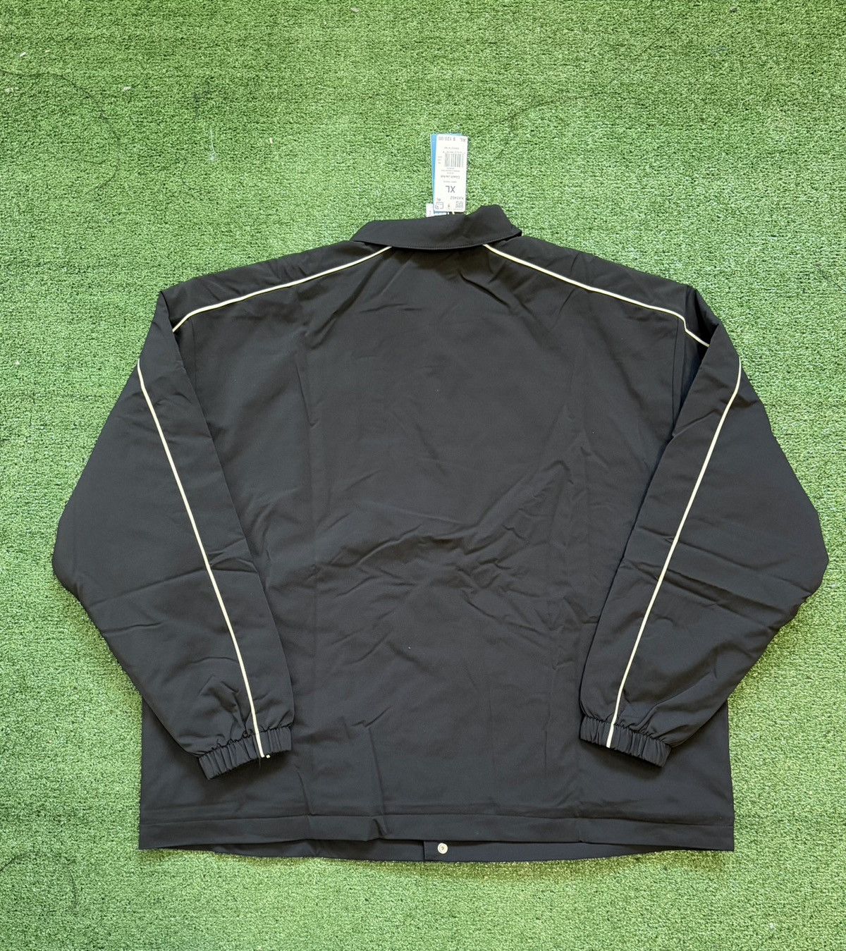 Adidas Adidas Originals Coach Jacket Basketball Black Ivory KA5462 Size US XL / EU 56 / 4 - 4 Thumbnail