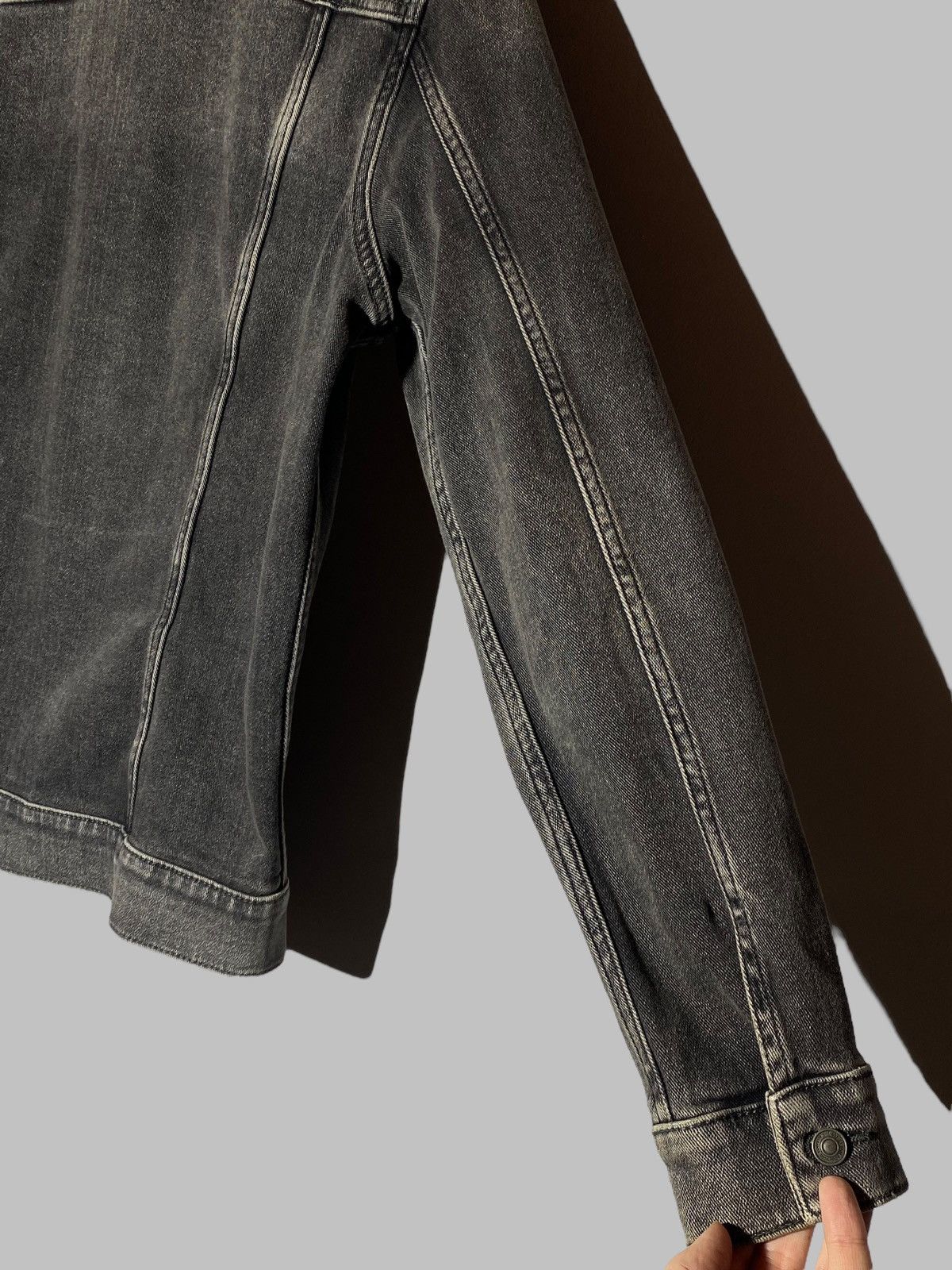 Allsaints All Saints Creagan Denim Jacket Suede Collar Size US S / EU 44-46 / 1 - 16 Thumbnail