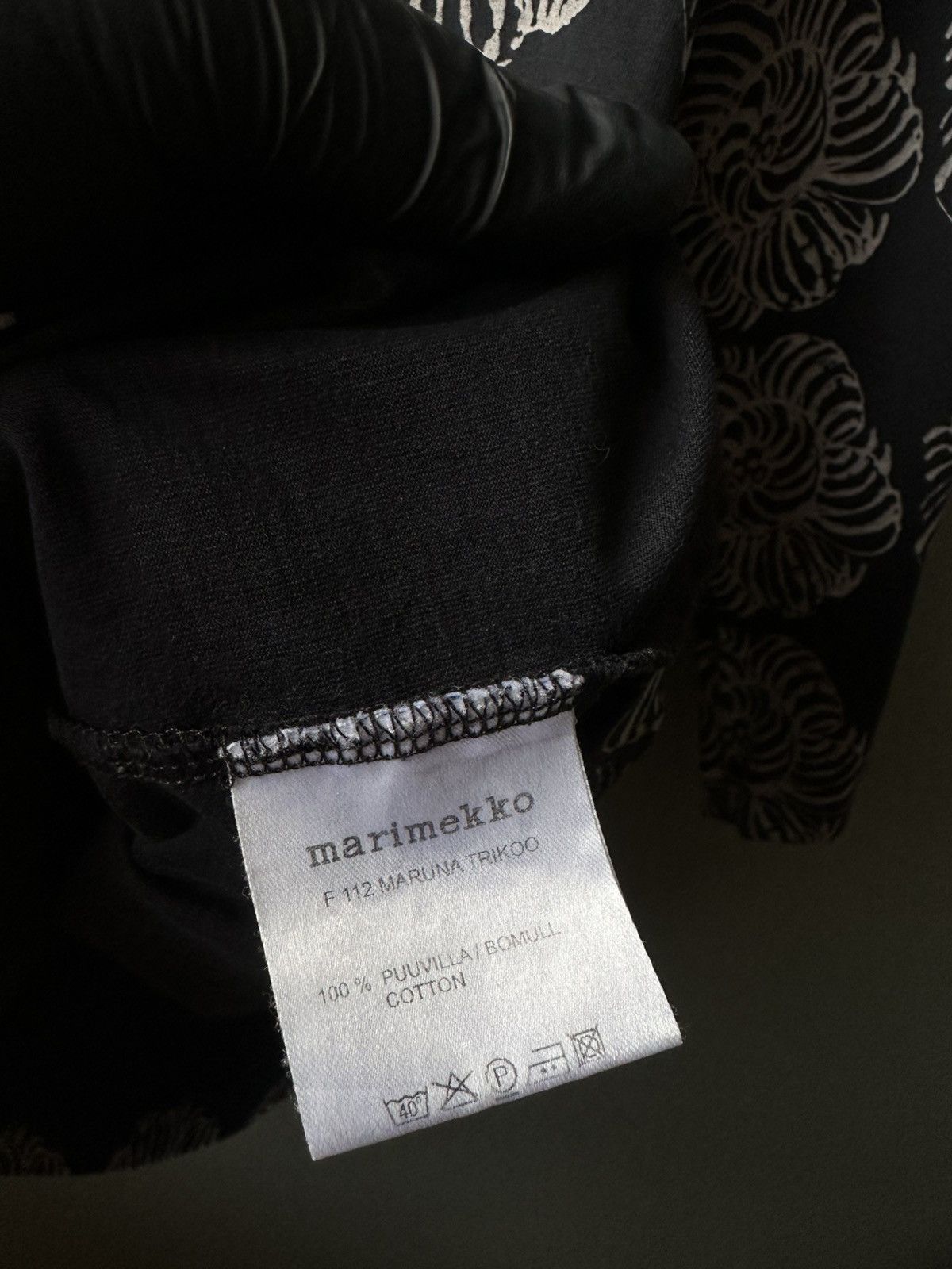 Marimekko Marimekko Maruna Trikoo Floral Graphic Size L Size L / US 10 / IT 46 - 4 Thumbnail