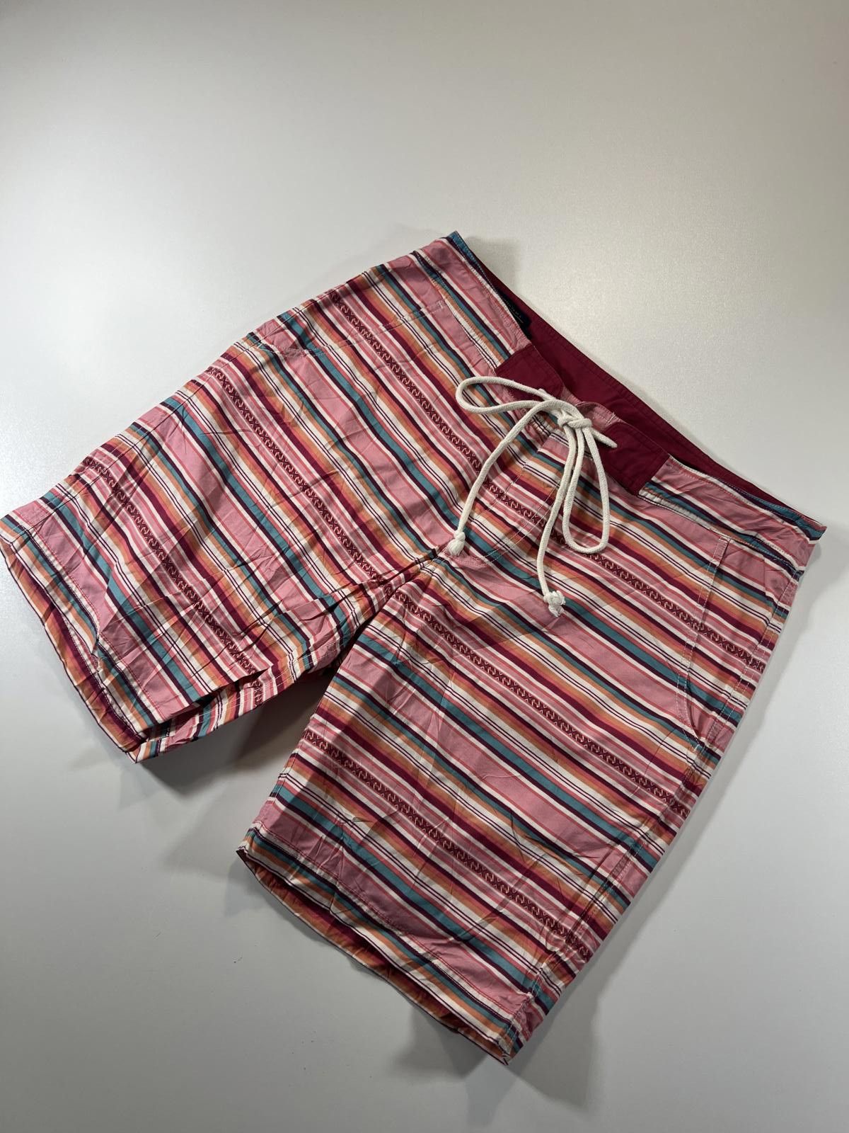 Unknown London Vintage Pendleton pin Striped Drawstring Shorts 34 Size US 34 / EU 50 - 3 Thumbnail