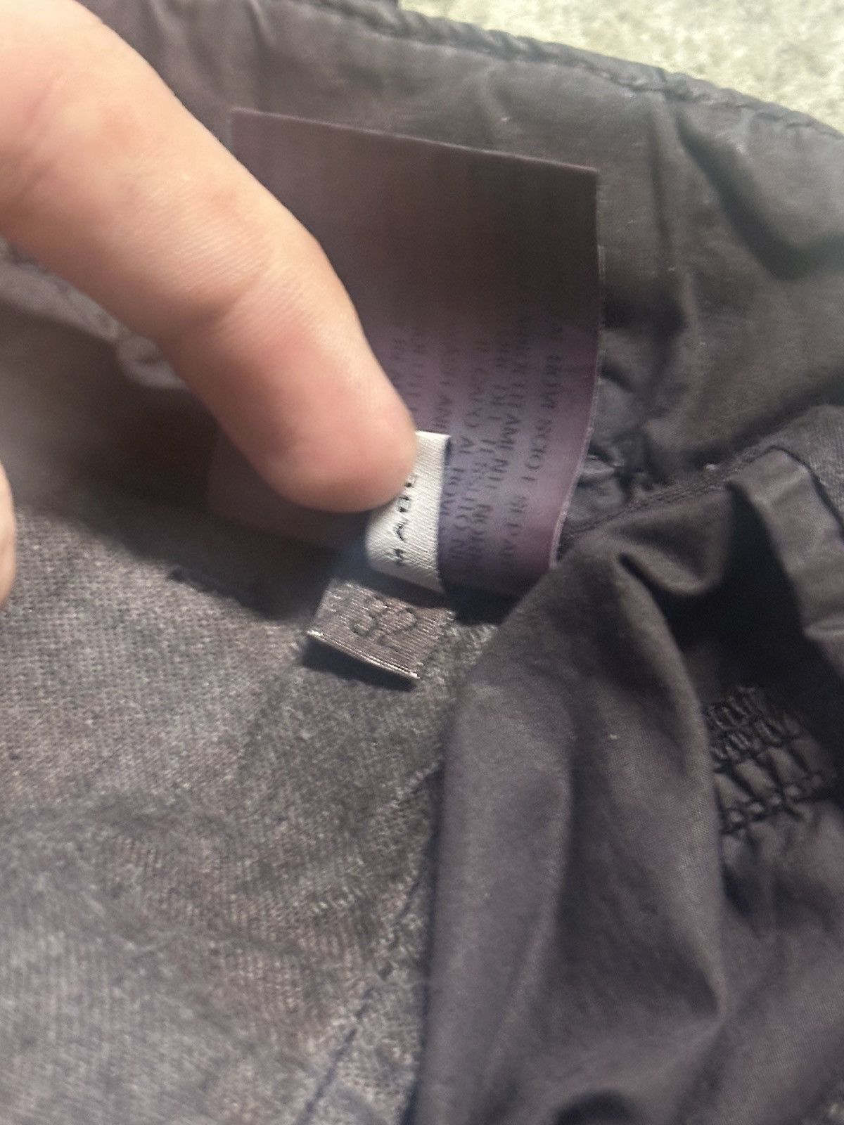 Rick Owens SS/07 Rick Owens Olmar & Mirta Era Brown “Dust” Nylon Aircut Size US 32 / EU 48 - 7 Thumbnail