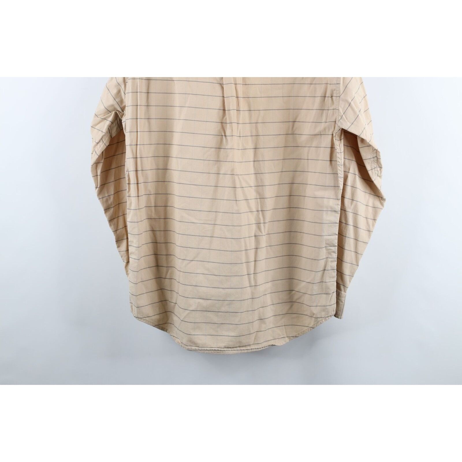 Vintage Vintage 90s Streetwear Faded Striped Collared Button Shirt Size US M / EU 48-50 / 2 - 8 Thumbnail