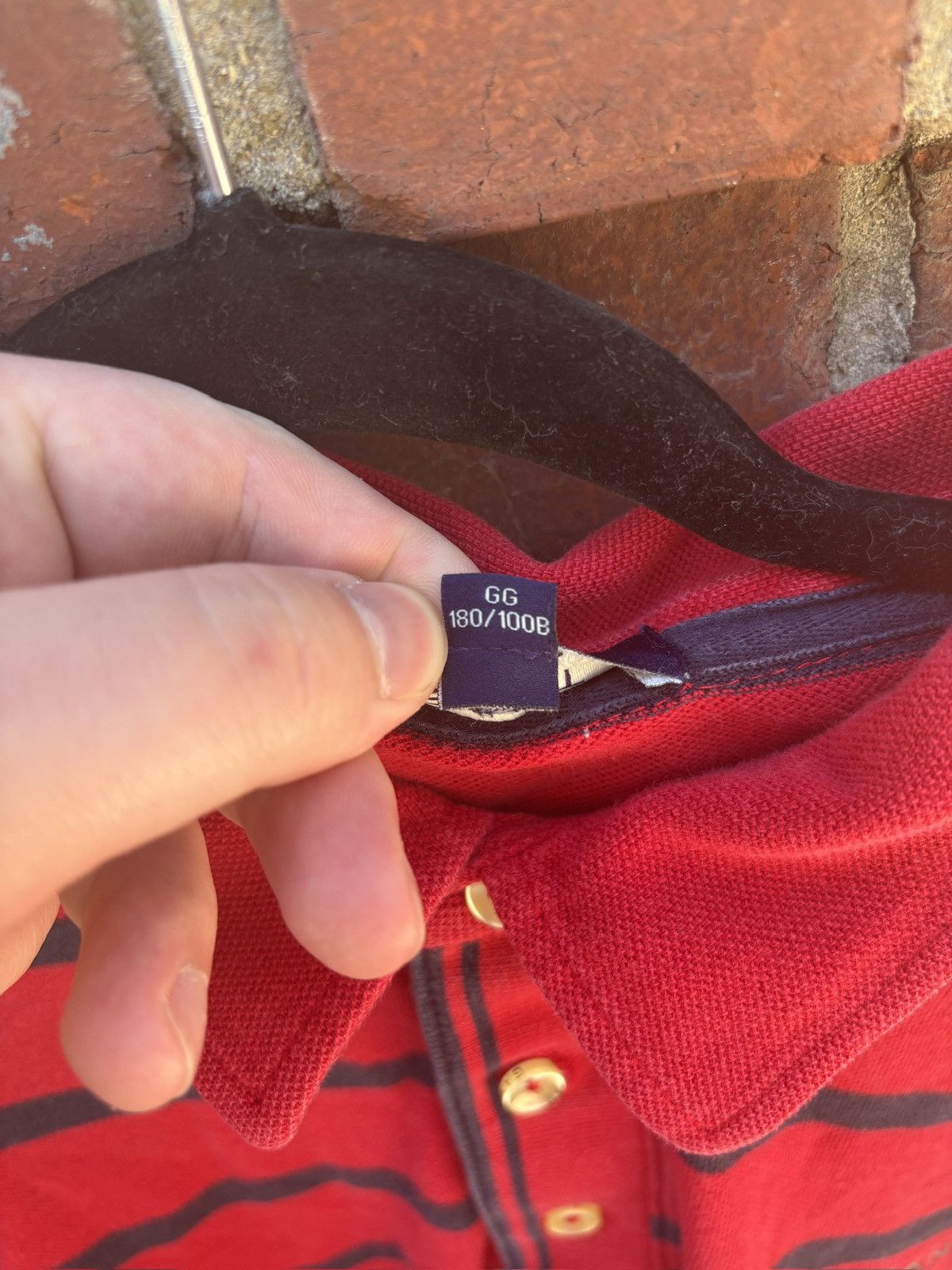 Gant GANT Long-sleeve Polo Vintage Streetwear Size XL Red Blue Size US XL / EU 56 / 4 - 5 Thumbnail