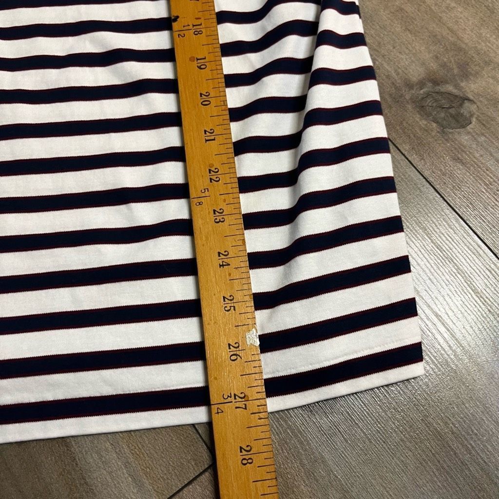 Polo Ralph Lauren Polo Ralph Lauren Blue Stripe Polo Shirt Men XL Bin B-53 Size US XL / EU 56 / 4 - 4 Thumbnail