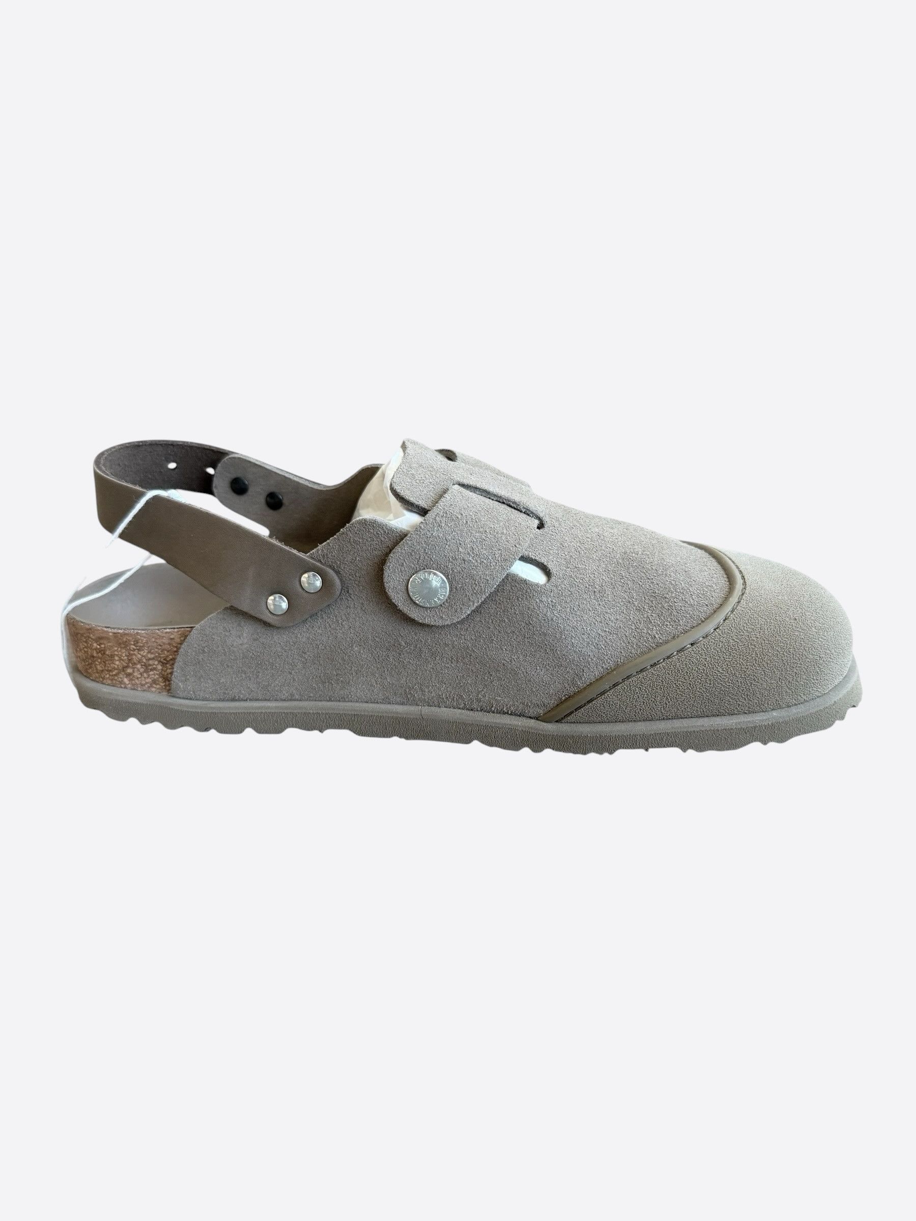 Dior Dior Grey Tokio Mule Birkenstocks Size US 7 / EU 40 - 5 Thumbnail