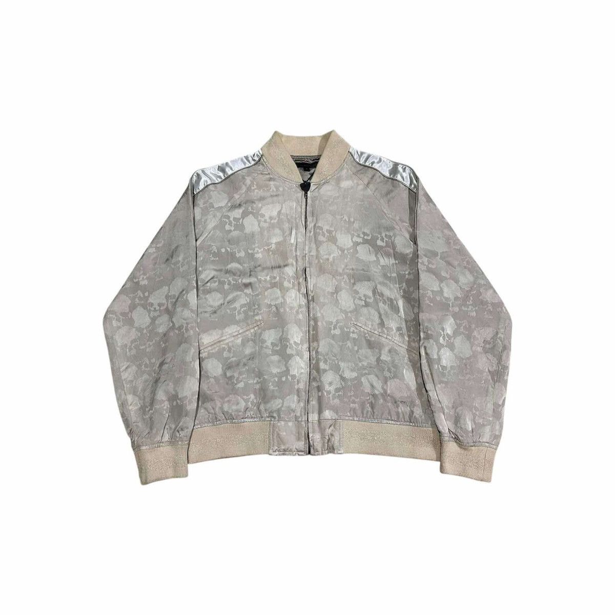 If Six Was Nine × Japanese Brand × Schlussel 🔥Sick Y2K Schlussel Bomber Jacket Skull Glimpse Size US M / EU 48-50 / 2 - 5 Thumbnail