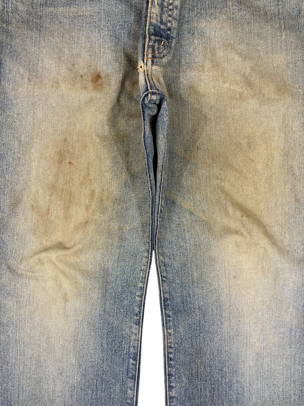 Japanese Brand Vintage Japanese Brand Rusty Mud Wash Loose Jeans Size US 31 - 5 Thumbnail