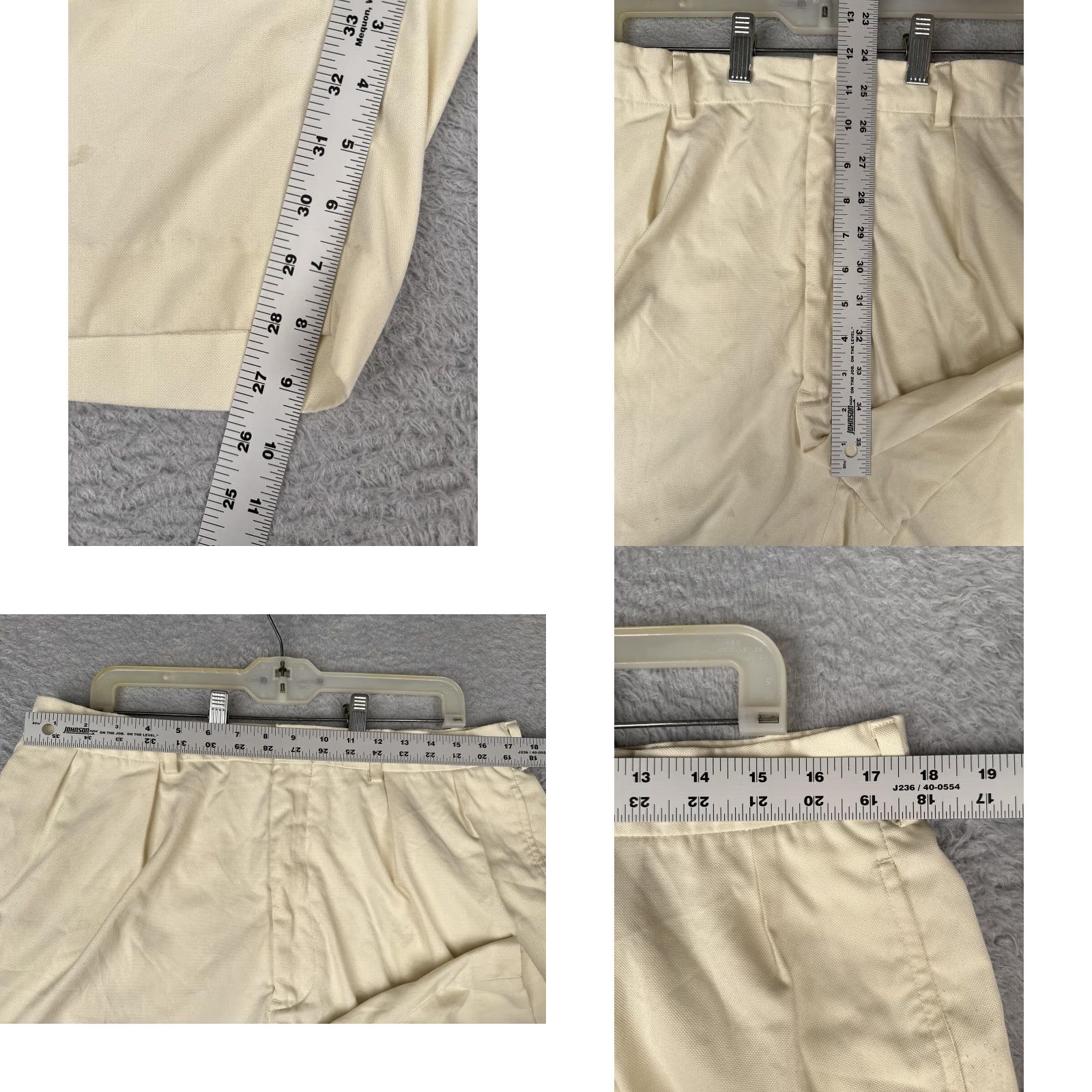 Polo Ralph Lauren Polo Ralph Lauren Polo Golf Shorts Mens 34 Beige Pleated Front Golf Polyester Dress Size US S / EU 44-46 / 1 - 8 Thumbnail
