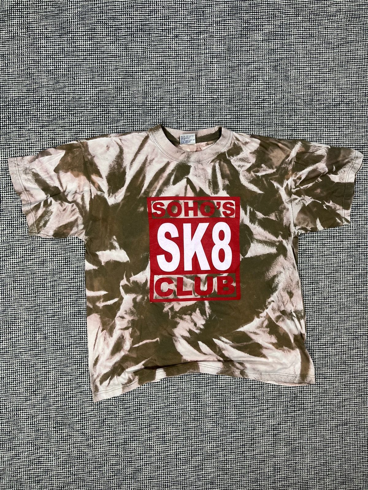 Vintage 90s New York SoHo’s skate sk8 club tie dye t-shirt rare Size US L / EU 52-54 / 3 - 1 Thumbnail