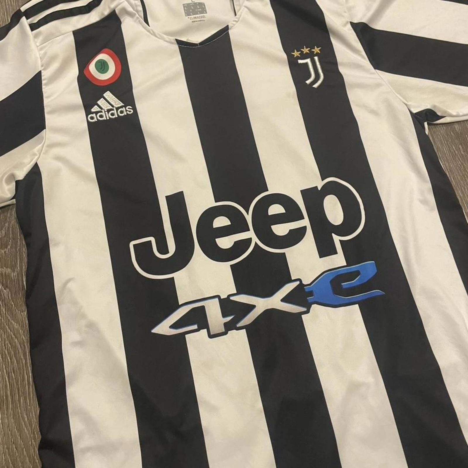Adidas 2021-2022 Juventus Ronaldo Home Jersey Size US L / EU 52-54 / 3 - 2 Thumbnail