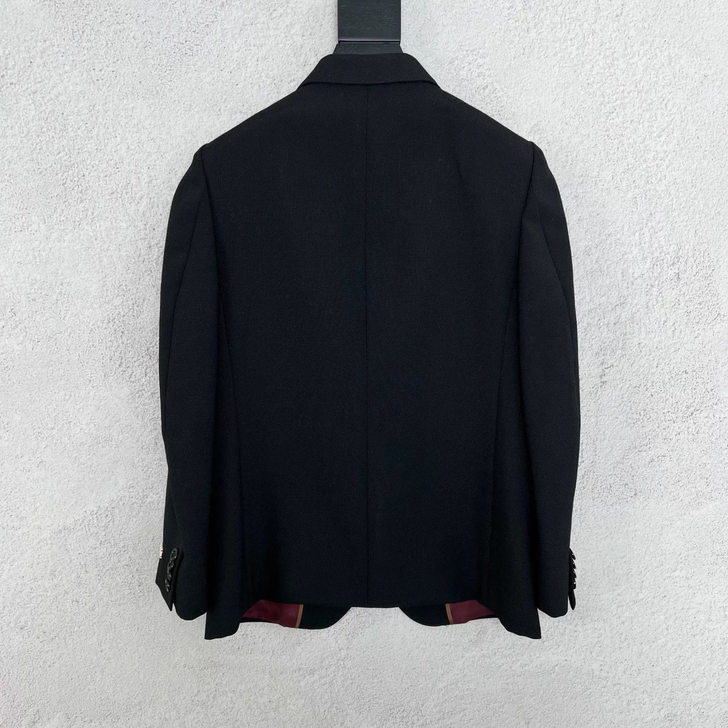Gucci GUCCI wool silk blazer women's single-breasted 40 Size M / US 6-8 / IT 42-44 - 2 Thumbnail