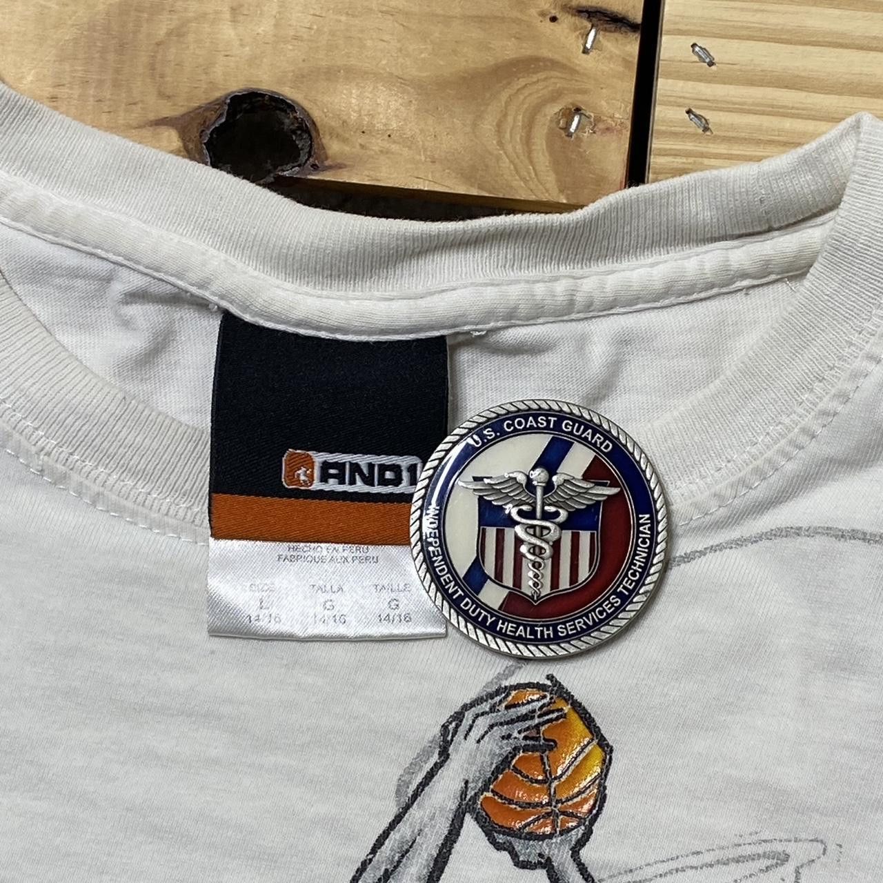 Other Vintage AND1 White Basketball Tee Size Medium Size US M / EU 48-50 / 2 - 5 Thumbnail