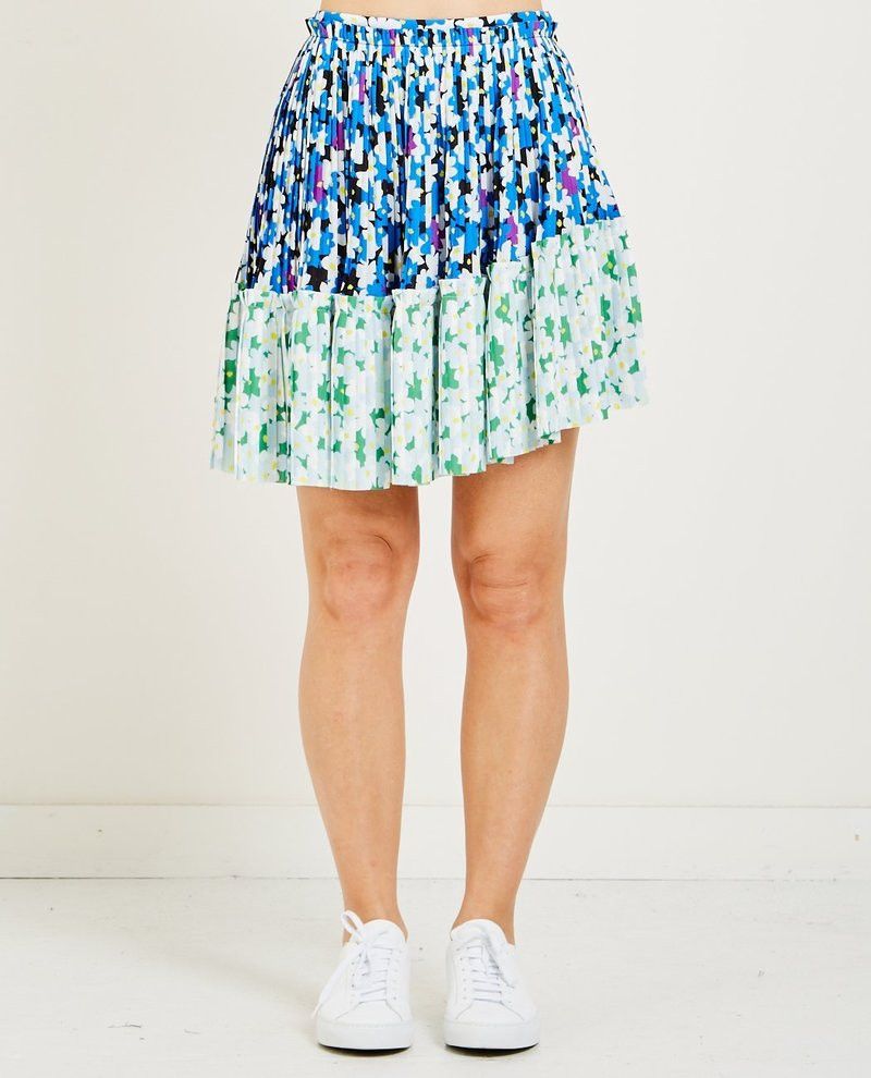 Kenzo o1y1025 Mini Skirt in Multicolor Size 34" / US 12 / IT 48 - 1 Thumbnail