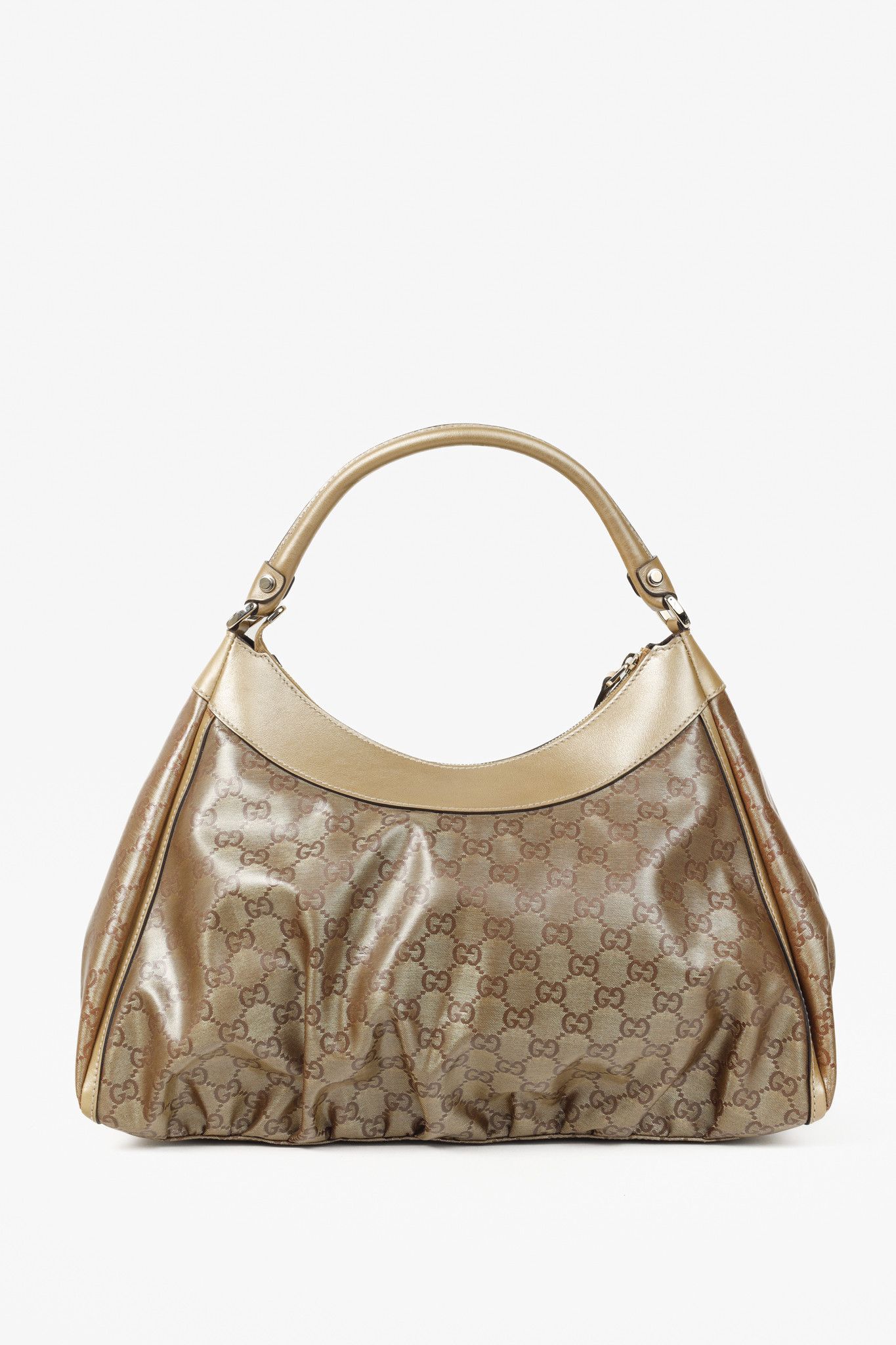 Gucci Gucci 2000s Style Metallic GG Crystal Abbey D-Ring Bag Size ONE SIZE - 4 Thumbnail