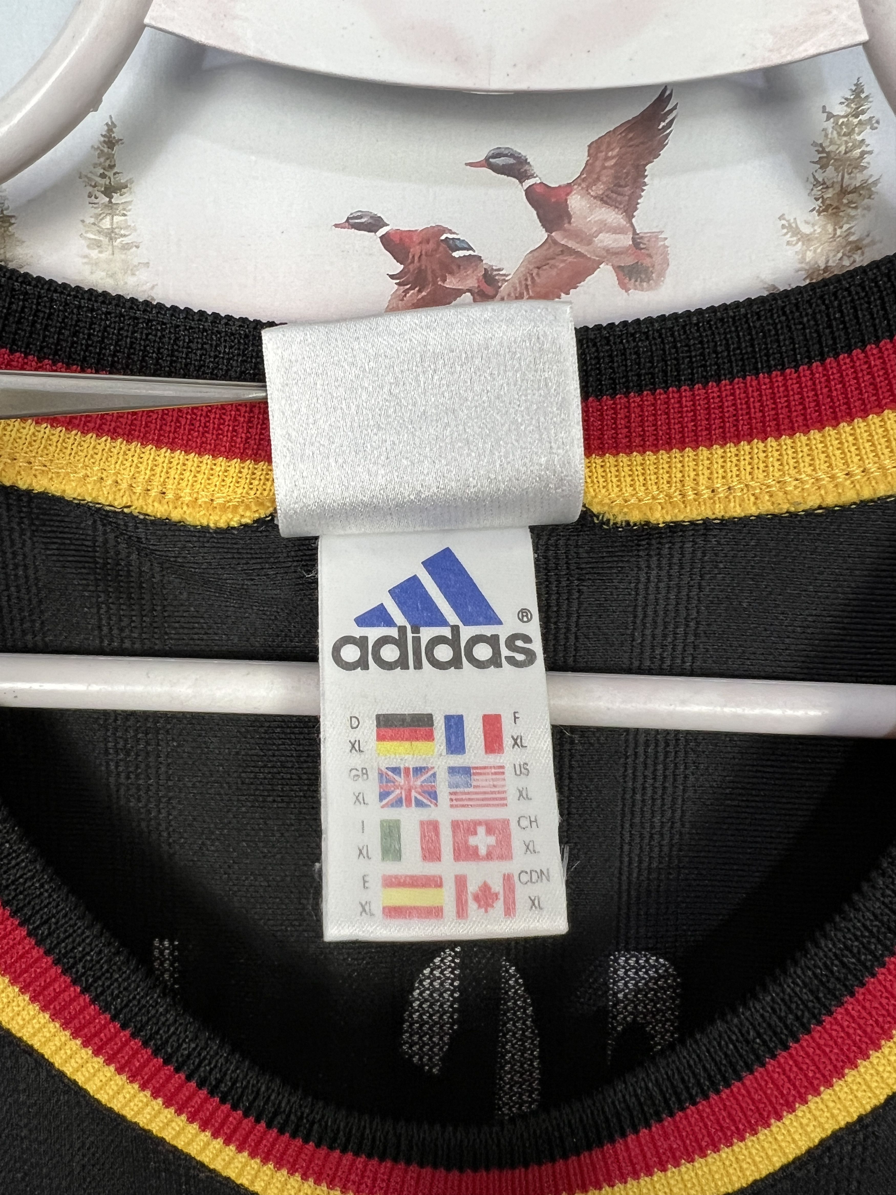 Adidas Vintage 90's Adidas FIBA Germany Basketball Jersey Size US XL / EU 56 / 4 - 7 Thumbnail