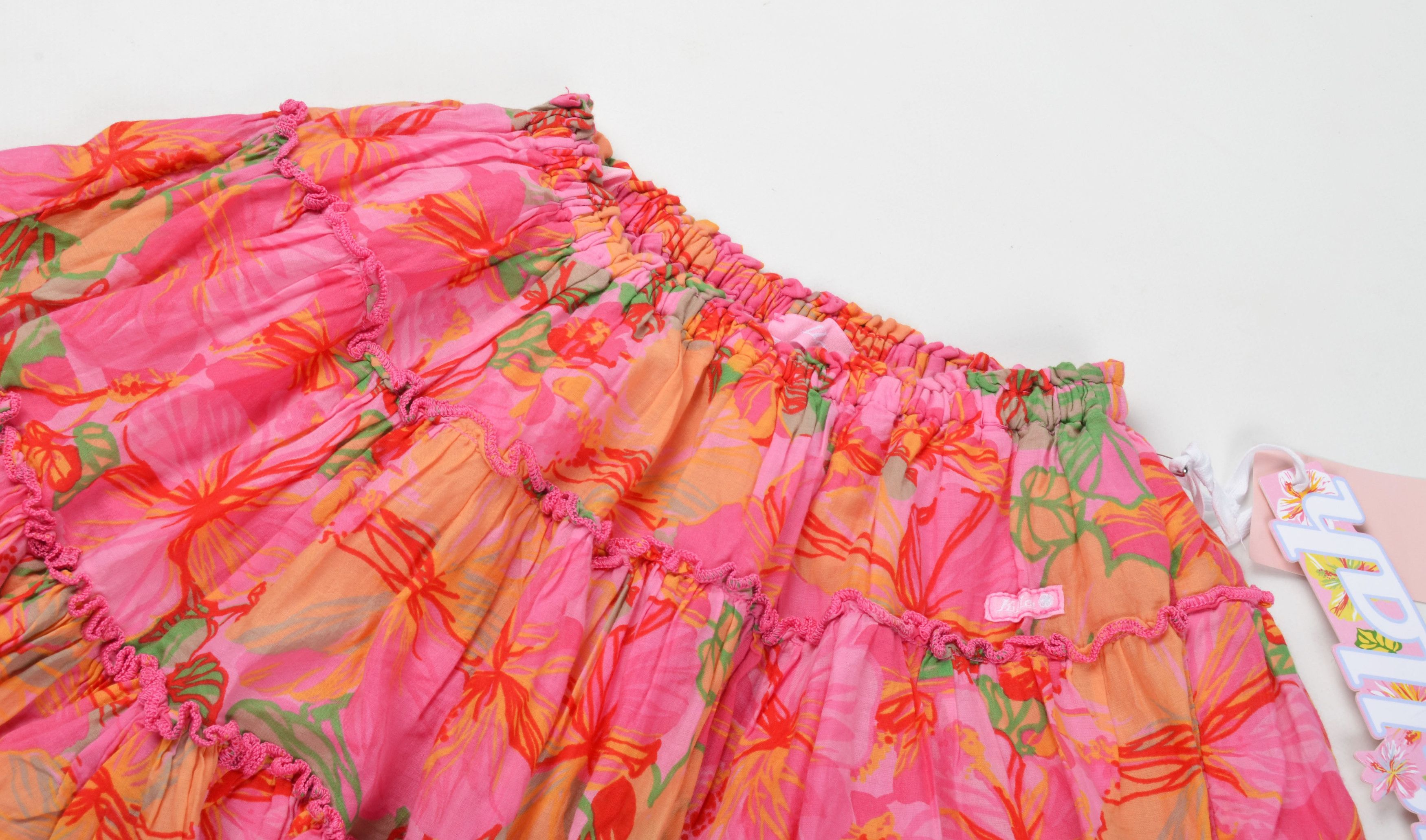 Miss Sixty Killah by Miss Sixty Floral Y2K Babydoll Cottage Skirt Size 22" - 4 Thumbnail
