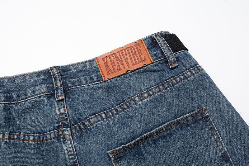 Jean Men's Vintage Distressed Washed Straight Denim Shorts Size US 32 / EU 48 - 5 Thumbnail