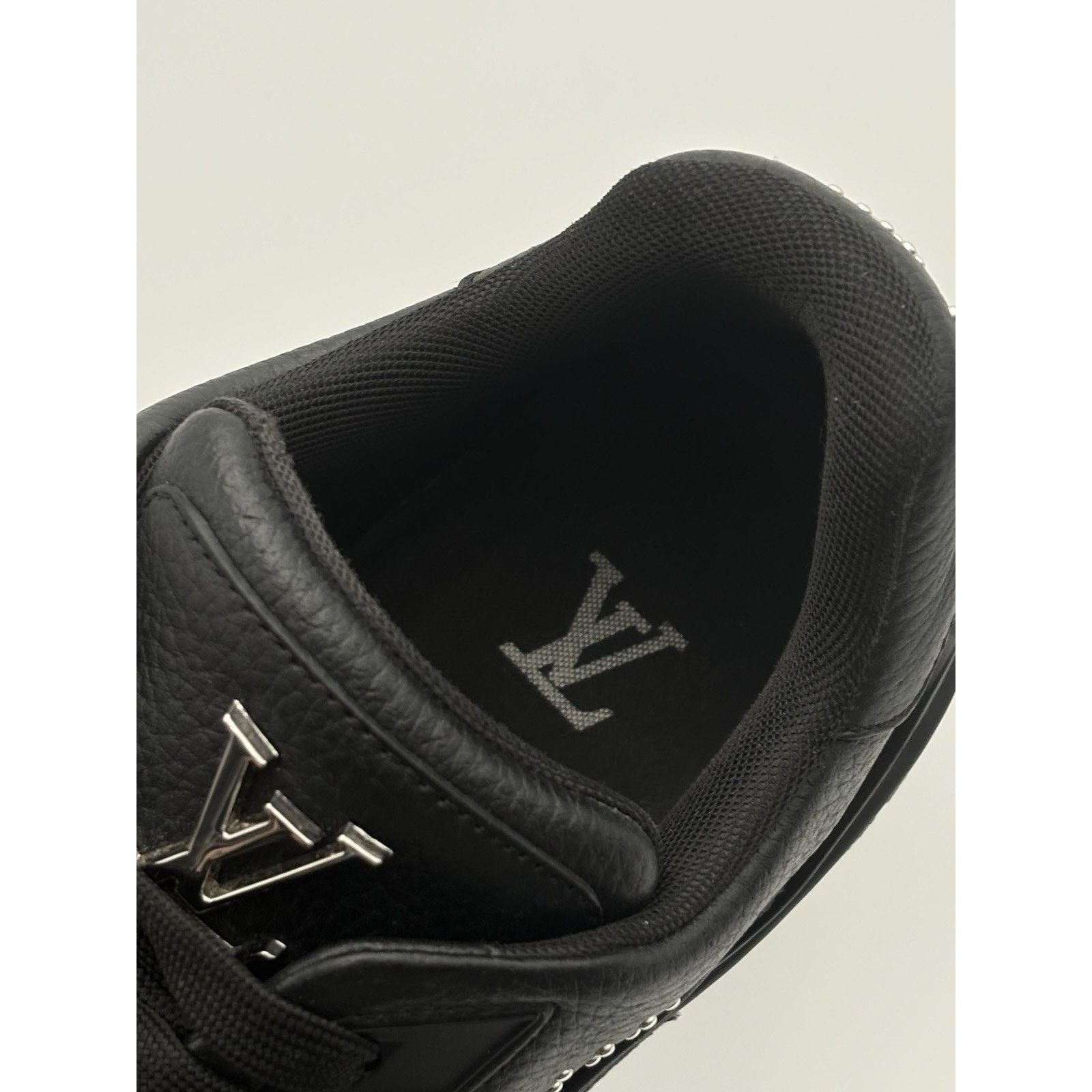 Louis Vuitton 9-9.5 Louis Vuitton Studded Trainer ' Black ' | SUPER CLEAN! Size US 9 / EU 42 - 12 Thumbnail