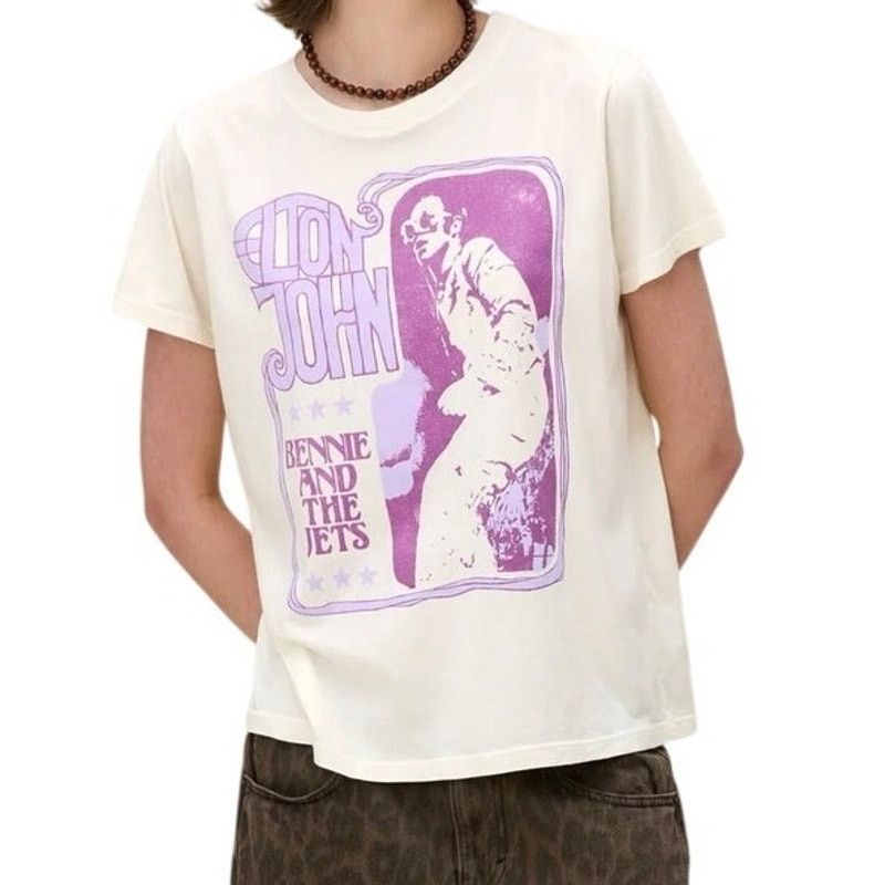 Daydreamer DAYDREAMER Elton John Bennie & the Jets Encore Tee Size S Size S / US 4 / IT 40 - 3 Thumbnail
