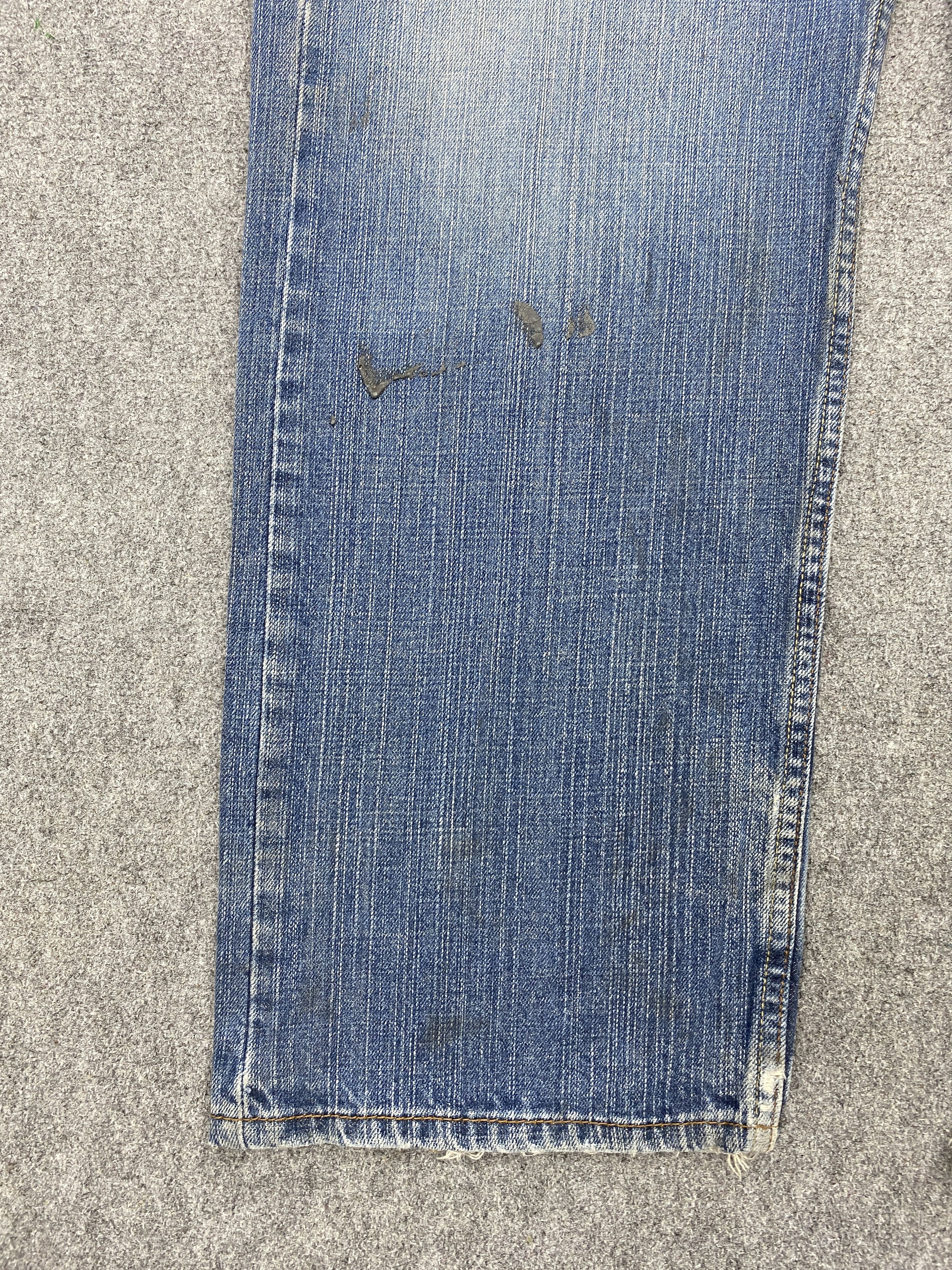 Levi's Vintage Levis 569 Loose Straight Faded Blue Jeans S0044 Size US 33 - 14 Thumbnail