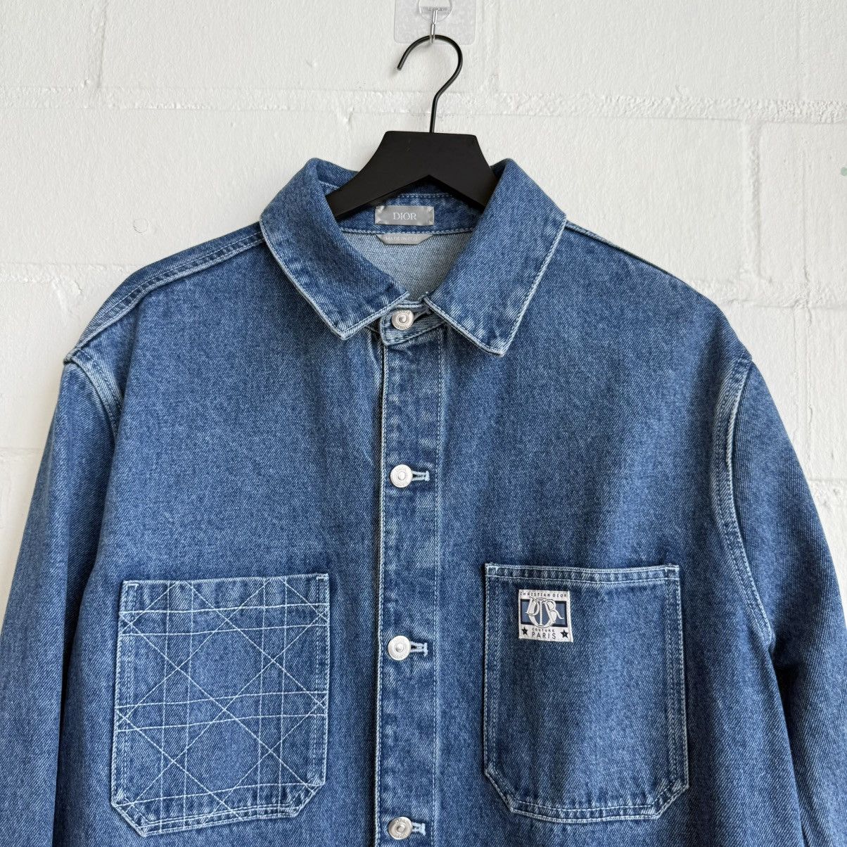 Dior Dior Blue Denim Jacket Size US XL / EU 56 / 4 - 3 Thumbnail
