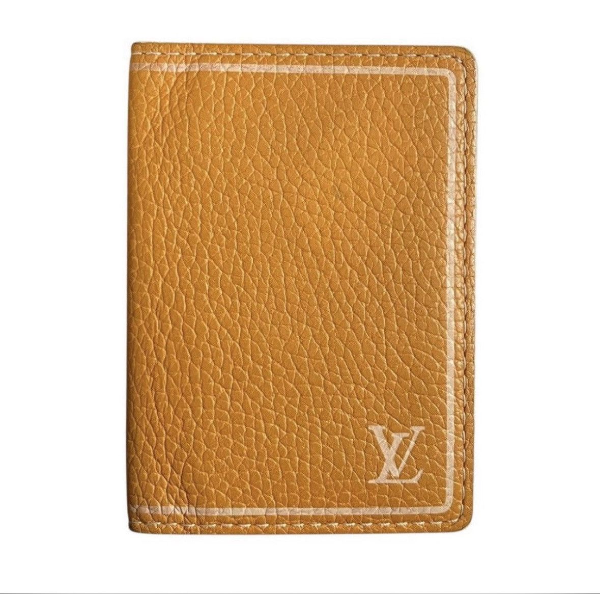 Louis Vuitton Louis Vuitton Beige Leather Pocket Organizer Size ONE SIZE - 1 Thumbnail