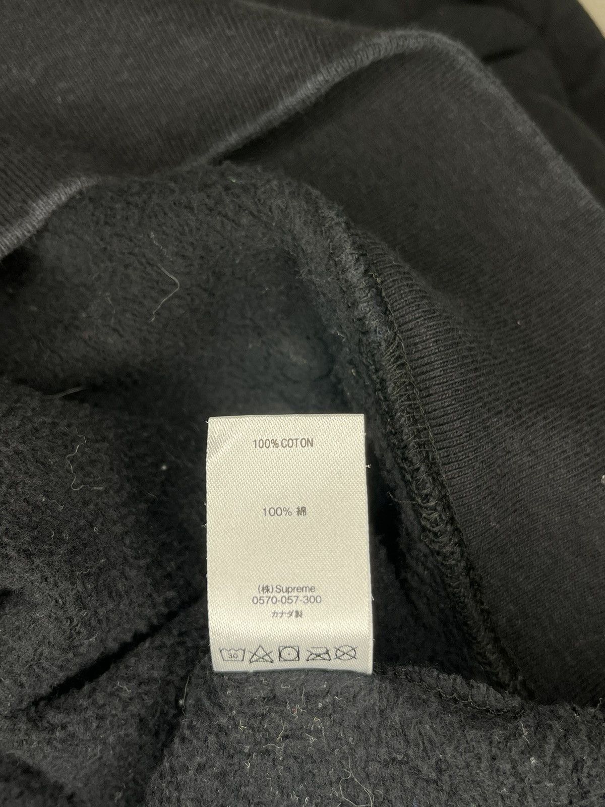 Supreme Supreme Tag Logo Hoodie Hooded Sweatshirt Black Large SS19 Size US L / EU 52-54 / 3 - 8 Thumbnail