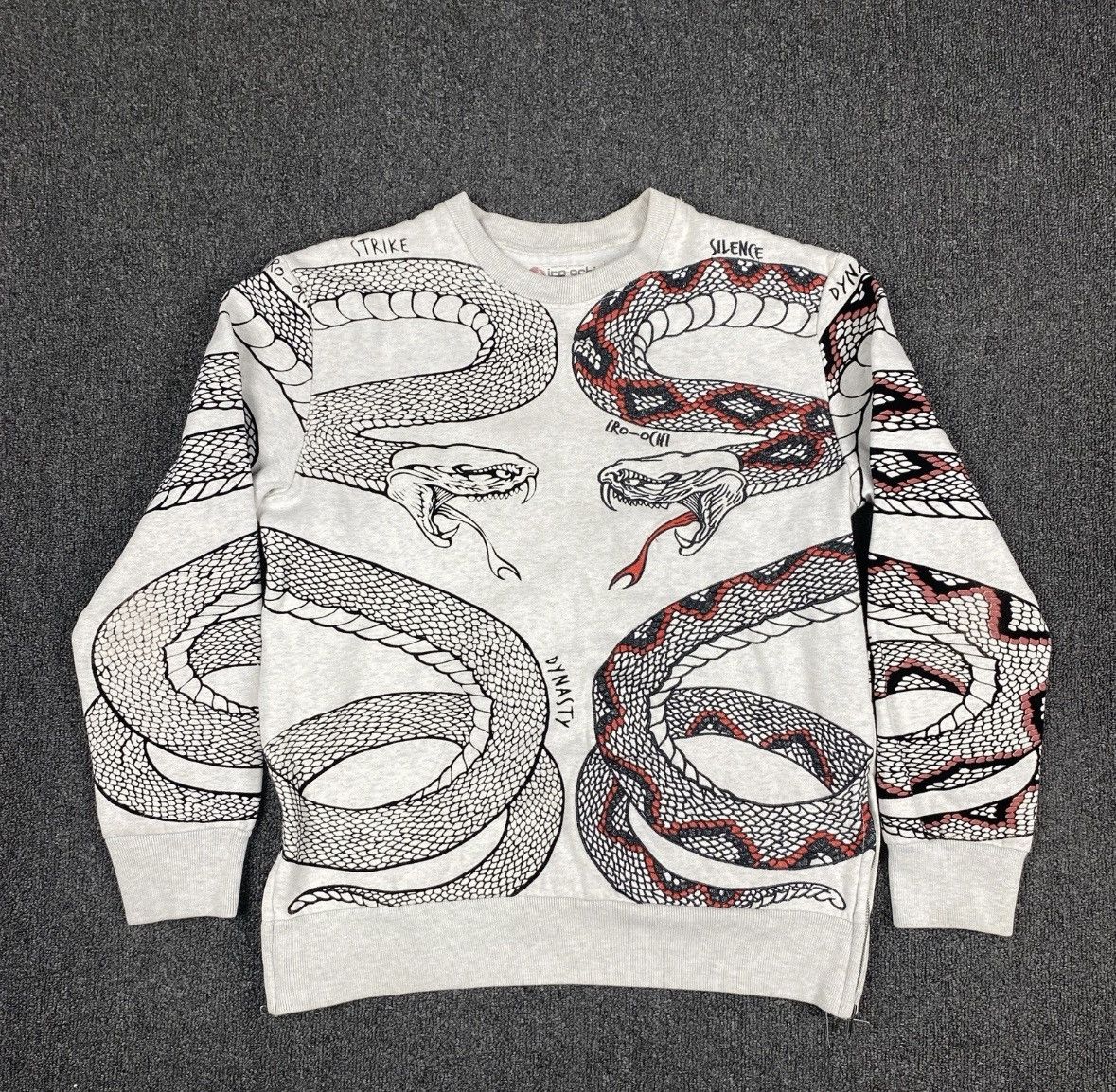 Other IRO OCHI Mens Graphic Embroidered Zip Sides Size Medium Size US M / EU 48-50 / 2 - 1 Thumbnail