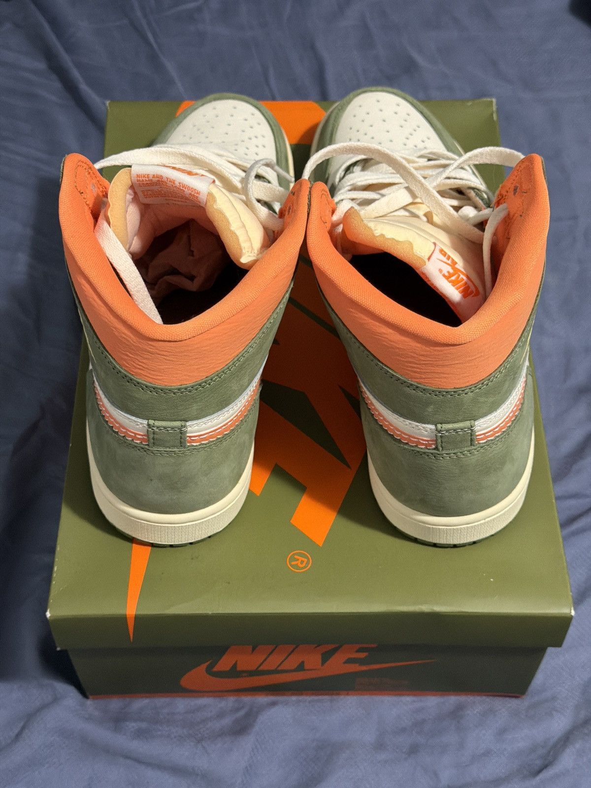 Jordan Brand Jordan 1 Retro High OG Craft 'Celadon'. Size US 11 / EU 44 - 3 Thumbnail