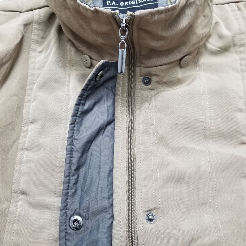 Other PA Originals Jacket Womens Large Beige Pockets Zip Size L / US 10 / IT 46 - 7 Thumbnail