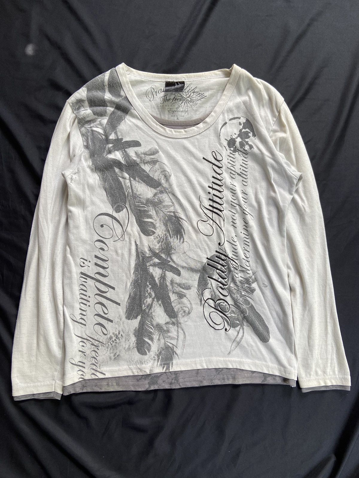 Isamu Katayama Backlash B ONE SOUL DOUBLE LAYER PRISE LIBERTY LONG SLEEVE Size US M / EU 48-50 / 2 - 1 Thumbnail