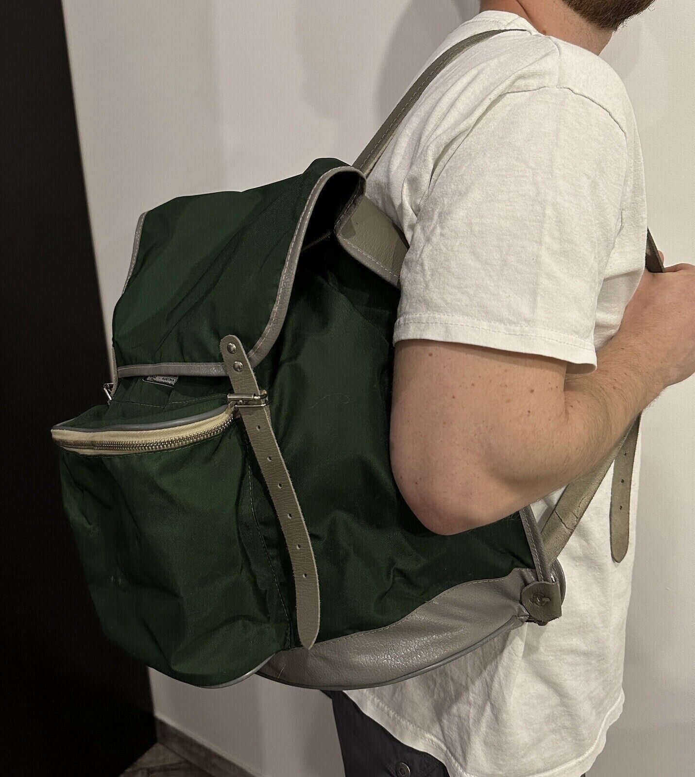 Vintage Vintage 1980s Kamarg Austria canvas rucksack backpack bag Size ONE SIZE - 4 Thumbnail