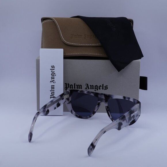 Palm Angels Palm Angels PERI105 JOSHUA 1245 Sunglasses Havana Aviator Size ONE SIZE - 9 Thumbnail