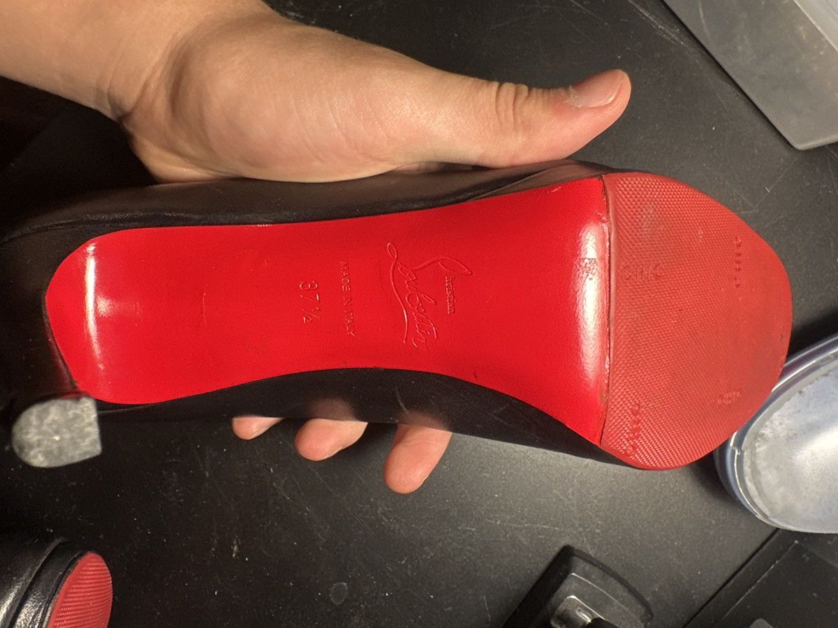 Christian Louboutin Christian Louboutin red bottom heels Size US 7.5 / IT 37.5 - 5 Thumbnail