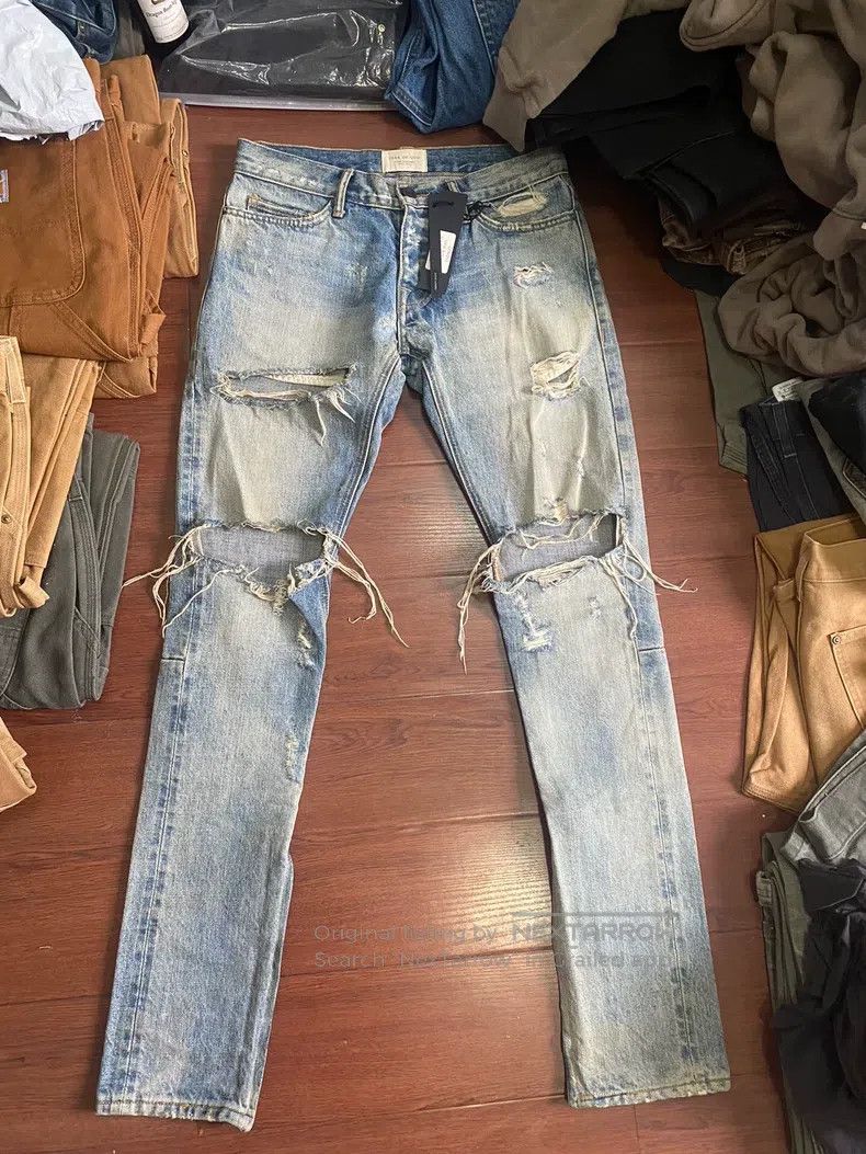 Fear of God Fear of God 4th OG Blue Bull Size US 28 / EU 44 - 1 Thumbnail