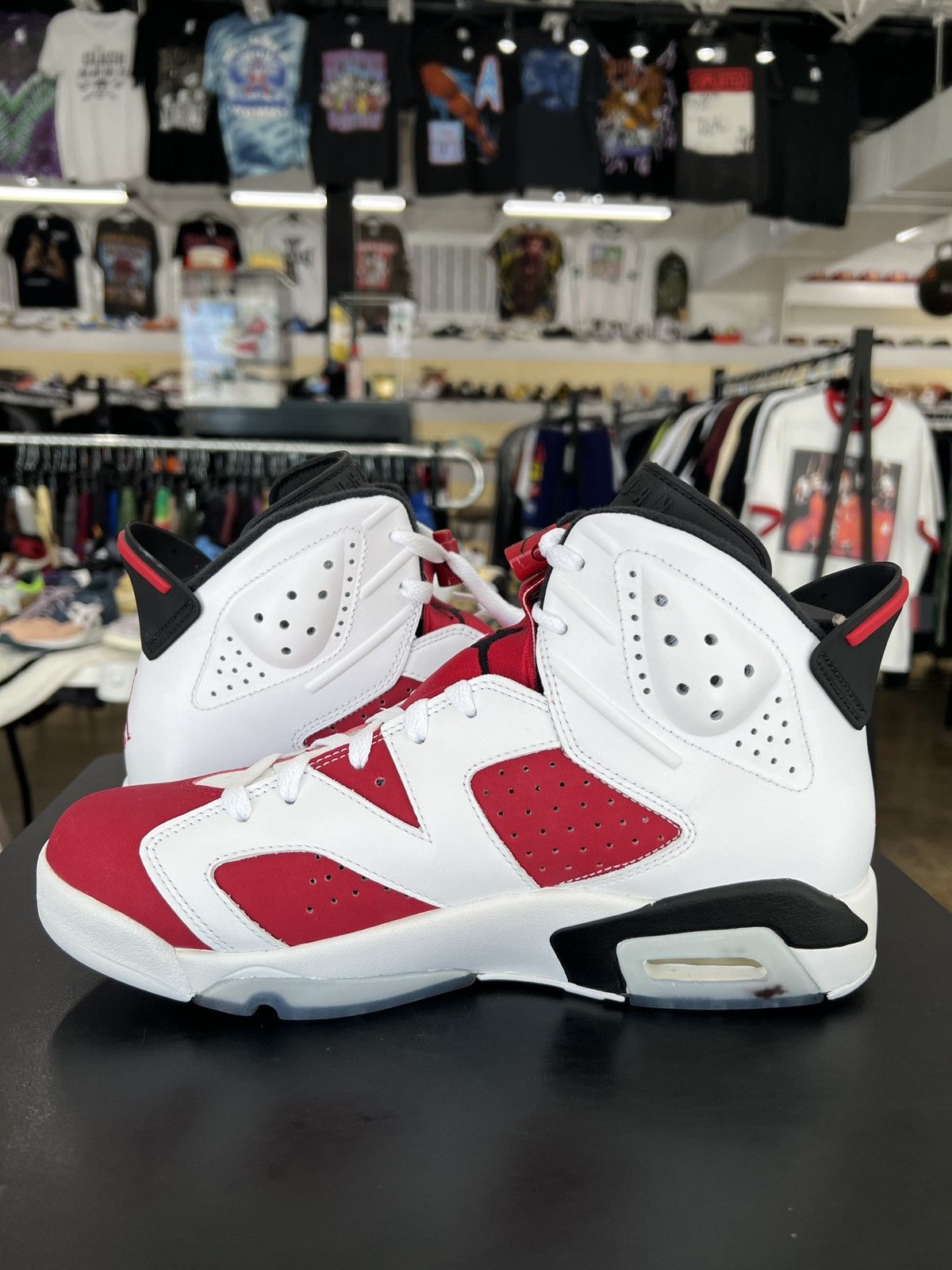 Jordan Brand Air Jordan 6 Carmine Sz. 9 (2014) Size US 9 / EU 42 - 3 Thumbnail