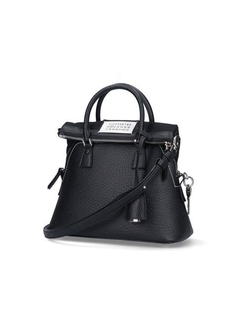 Maison Margiela oc11z0325 Size: OS / Micro Classique Tote Bag in Black Size ONE SIZE - 2 Thumbnail