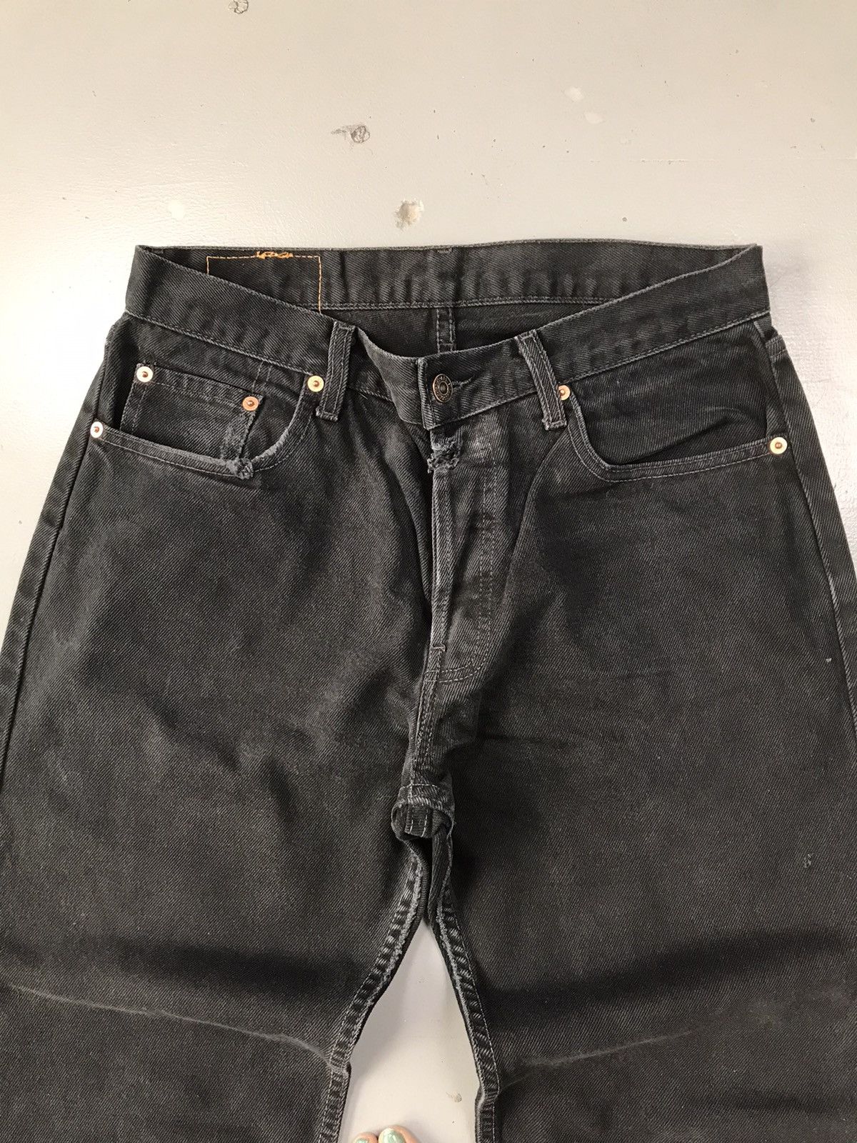 Levi's × Vintage Vintage Levi’s 614 orange tab street fit denim Size US 32 / EU 48 - 4 Thumbnail