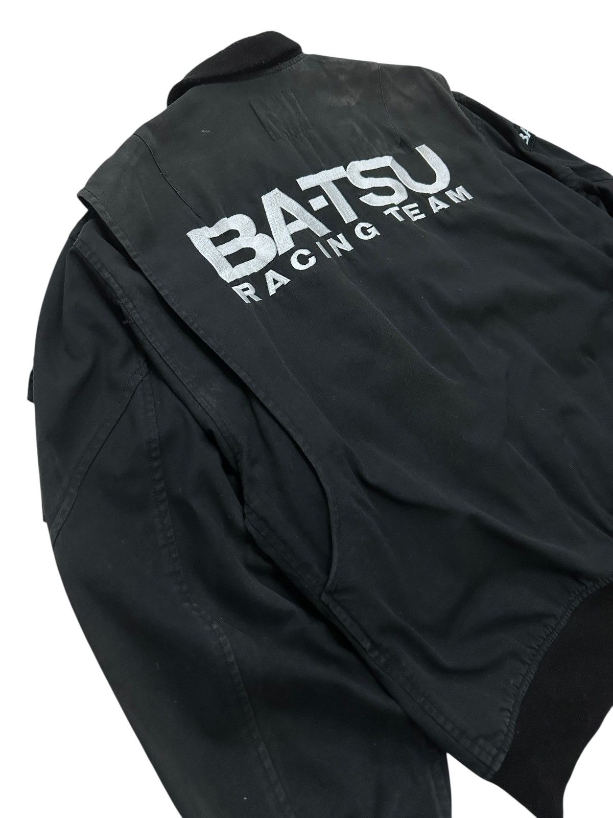 Japanese Brand RARE ‼️BA-TSU RACING TEAM TACTICAL BOMBER JACKET Size US M / EU 48-50 / 2 - 6 Thumbnail